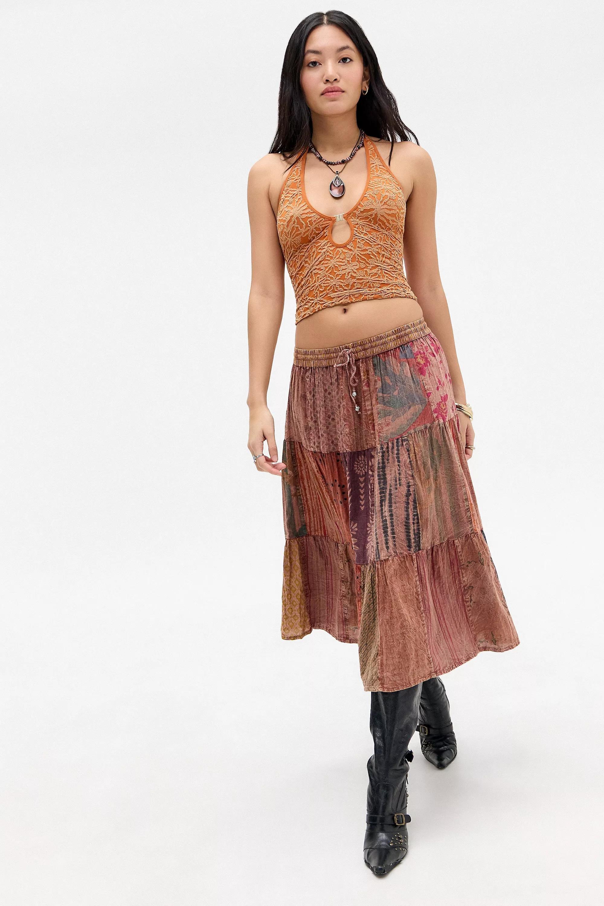 76067;HARDWARE HALTERNECK, ORANGE, medium