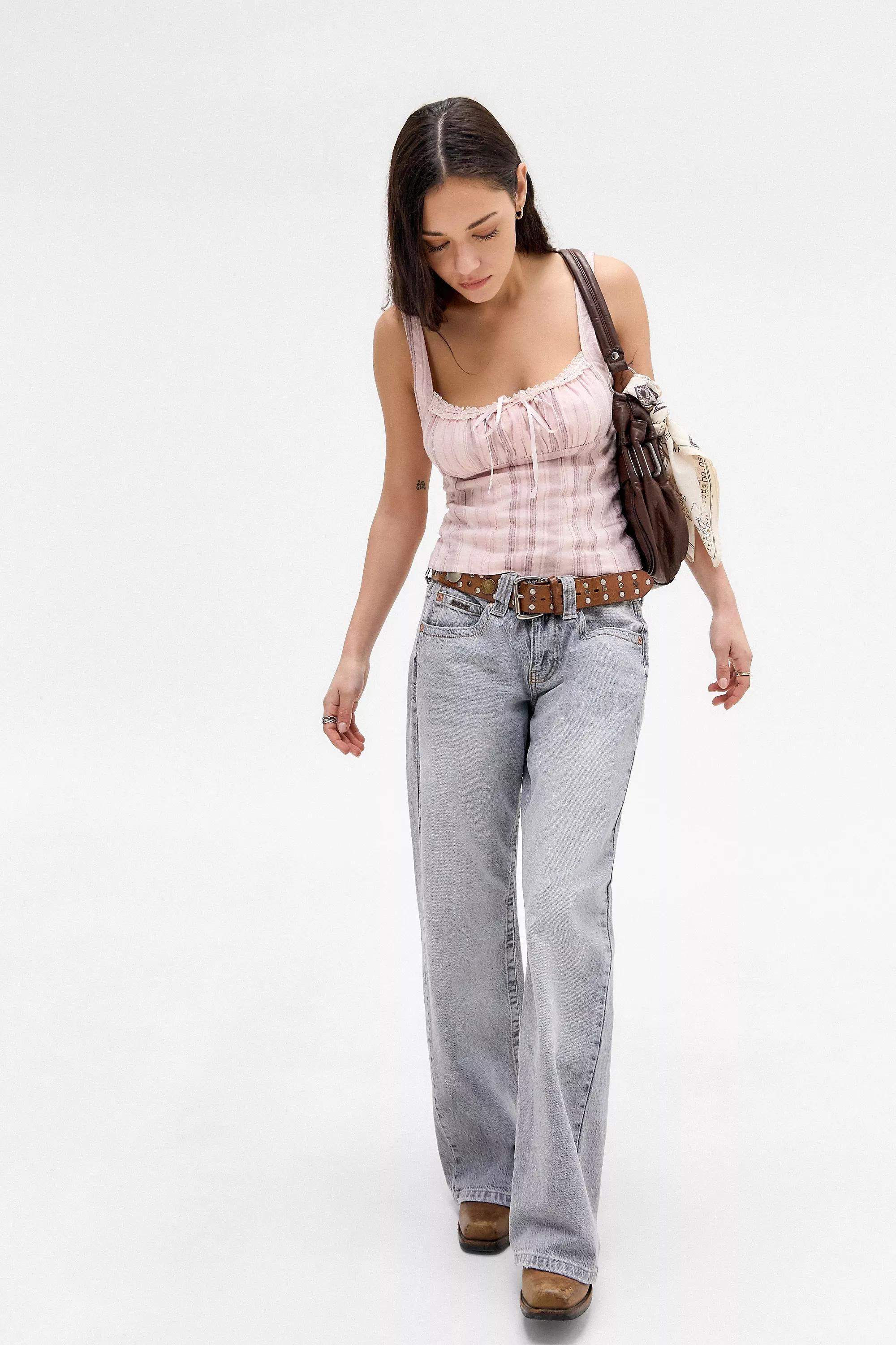 Red Kimchi Blue Linen Tank Top, , large image number 1