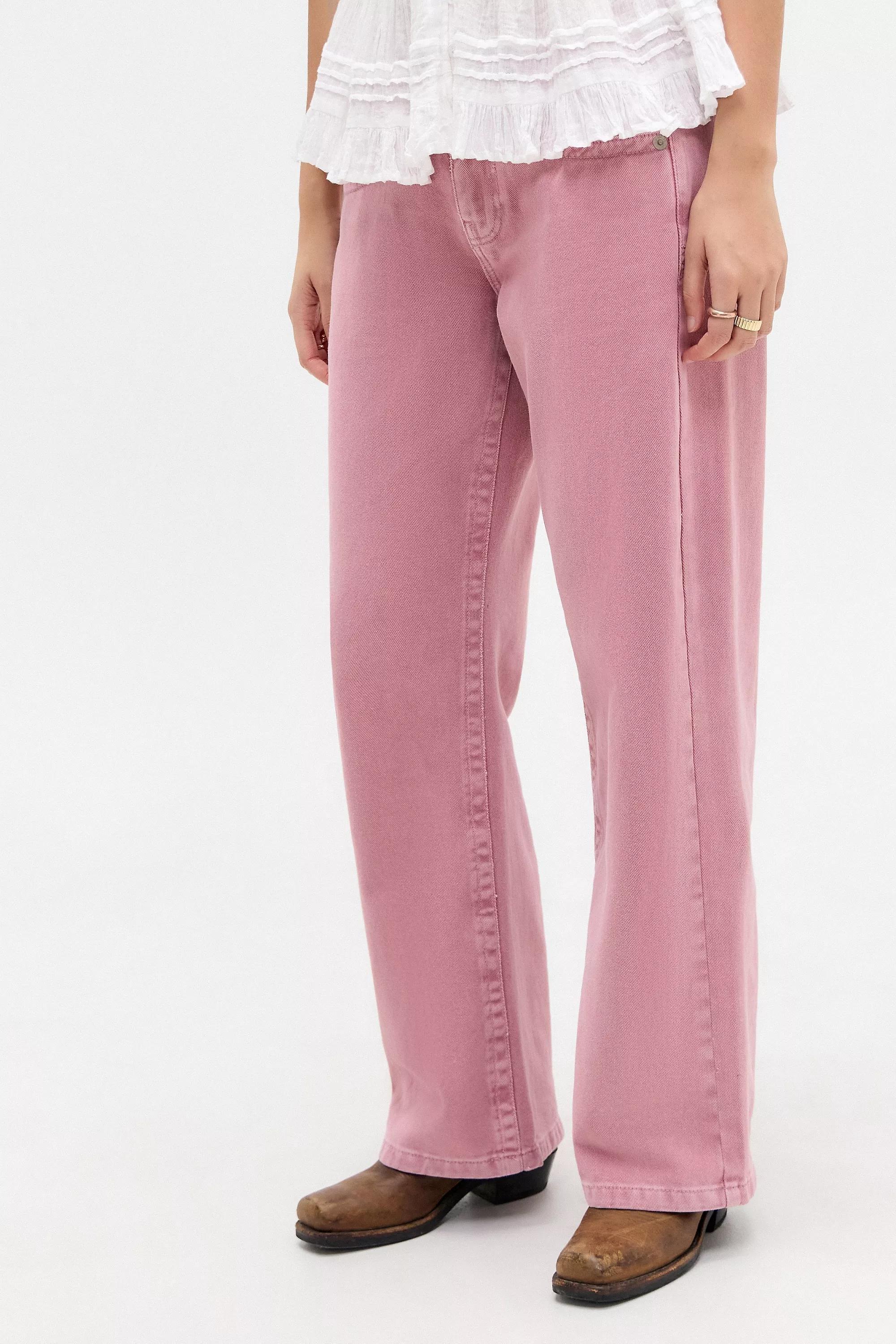 Pink Bdg Lowrider Dusky Jeans, , large image number 0
