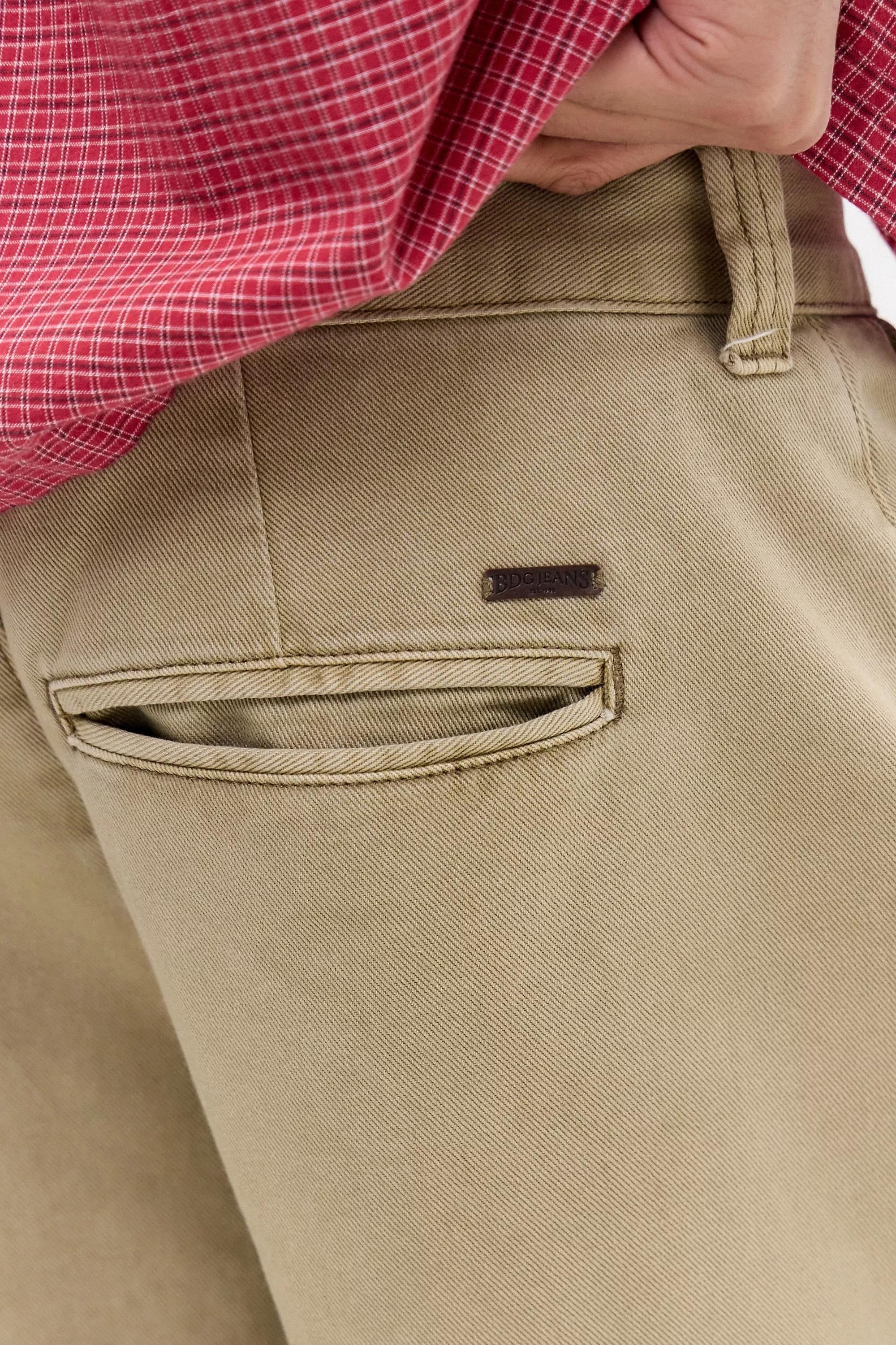 Brown Bdg Tan Chino Shorts, BRN, large image number 3