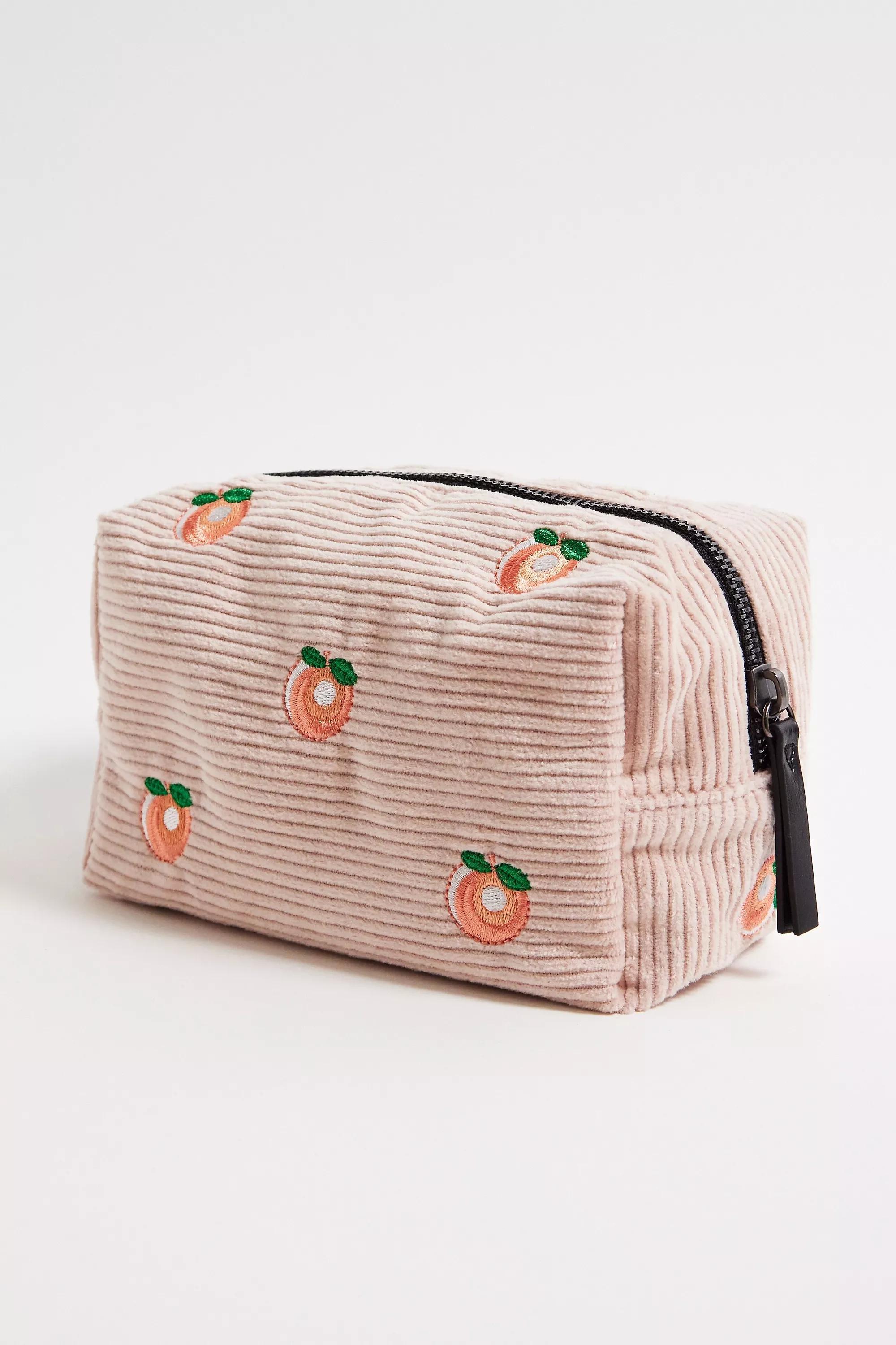Pink UO Corduroy Makeup Bag, PINK, large image number 3