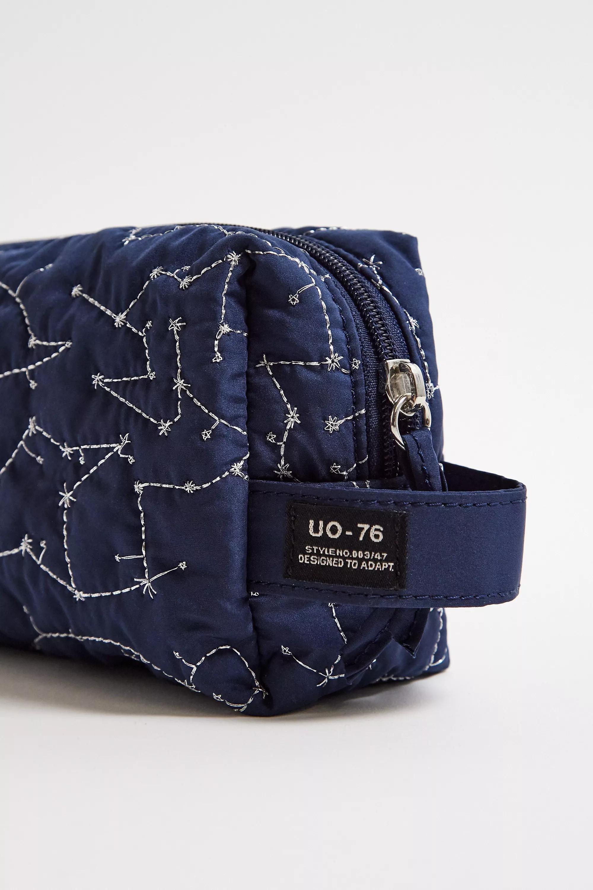 Navy UO Celestial Makeup Bag, NAVY, large image number 2