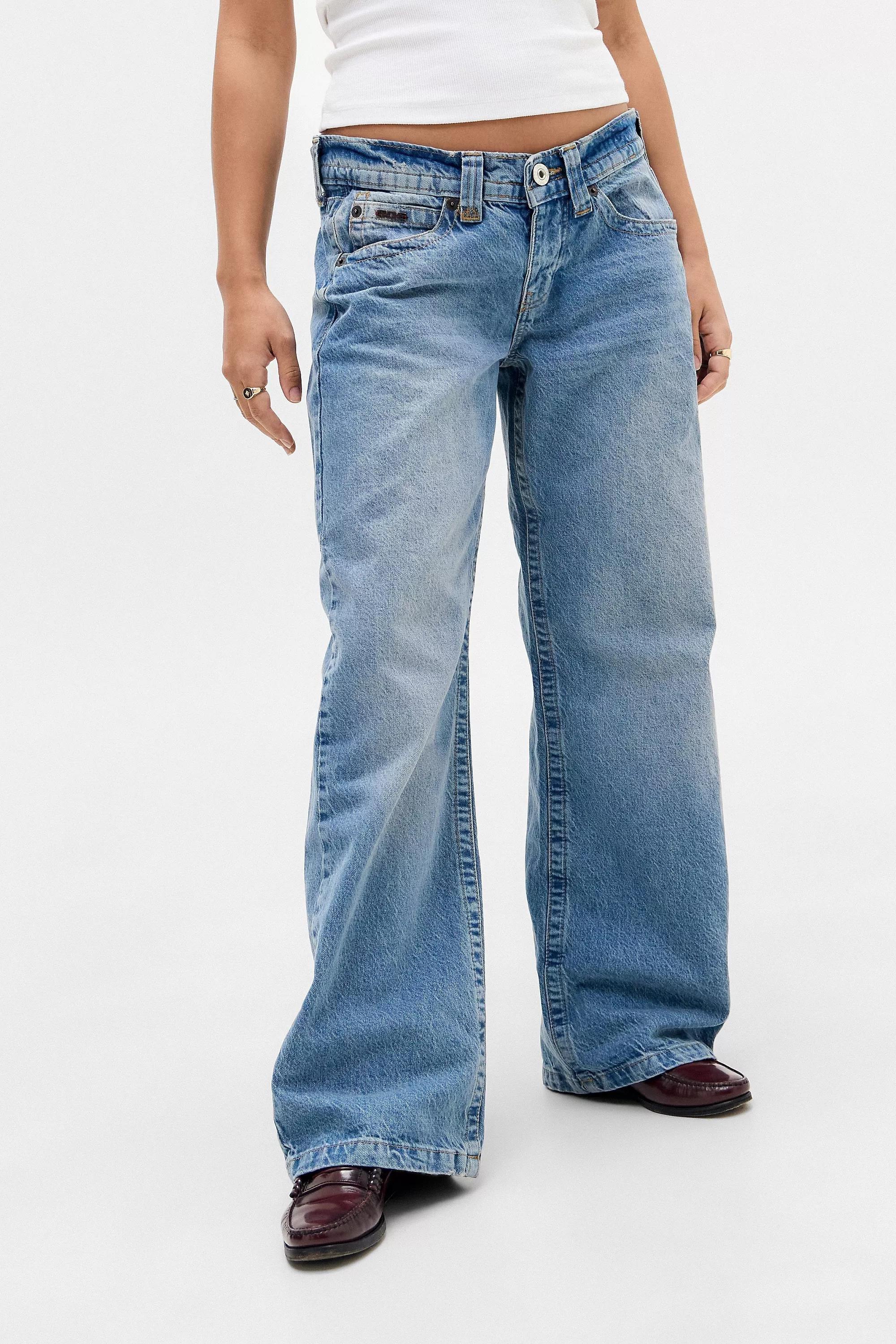 Navy Vintage Denim Bdg Lowrider Jeans, , large image number 0