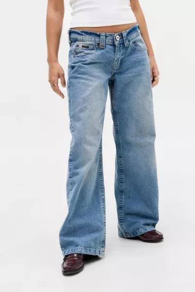 Navy Vintage Denim Bdg Lowrider Jeans, , large image number 1