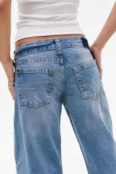 Navy Vintage Denim Bdg Lowrider Jeans, , large image number 7