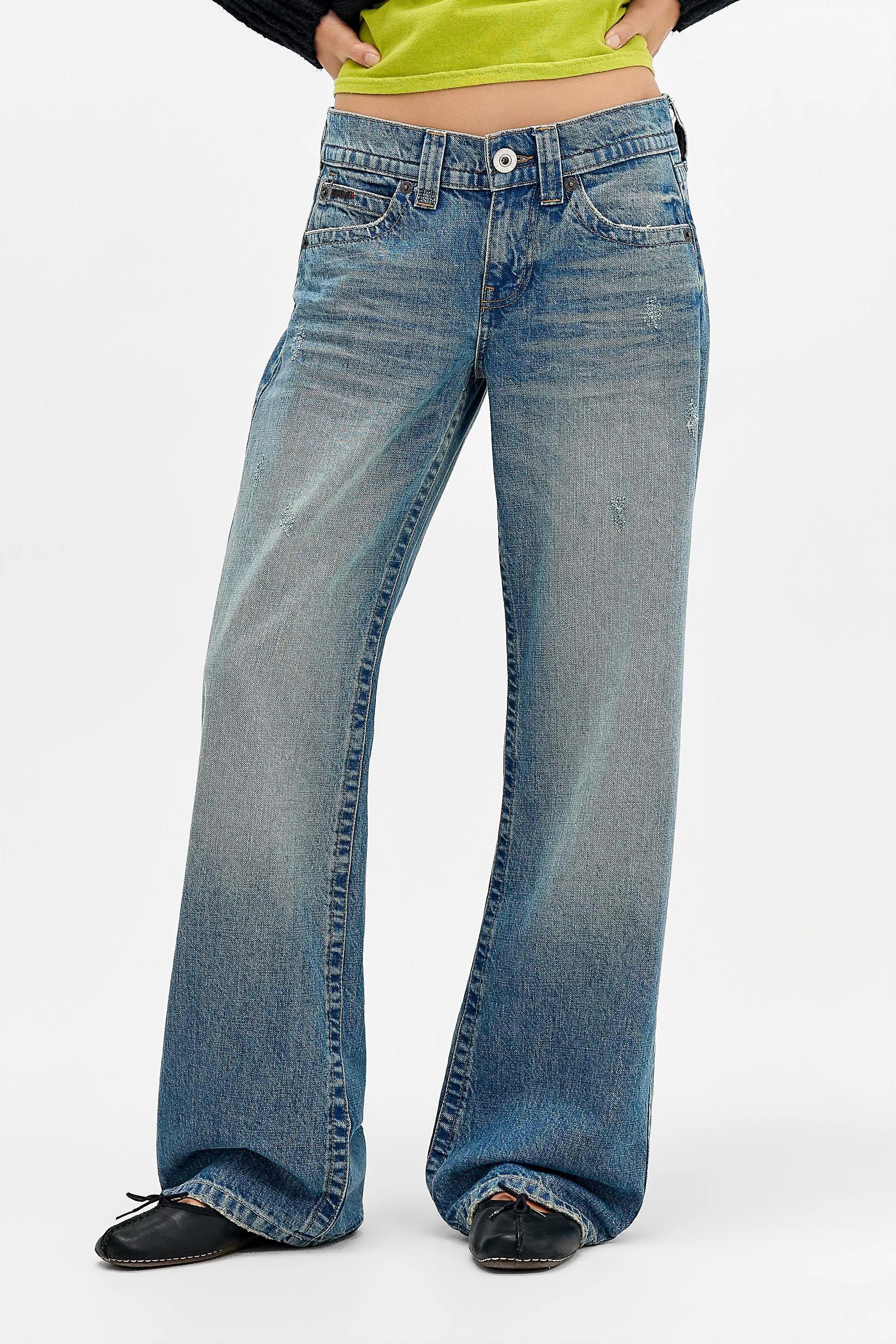BDG Kayla Lowrider Jeans, Blue, A301_0755, large image number 0