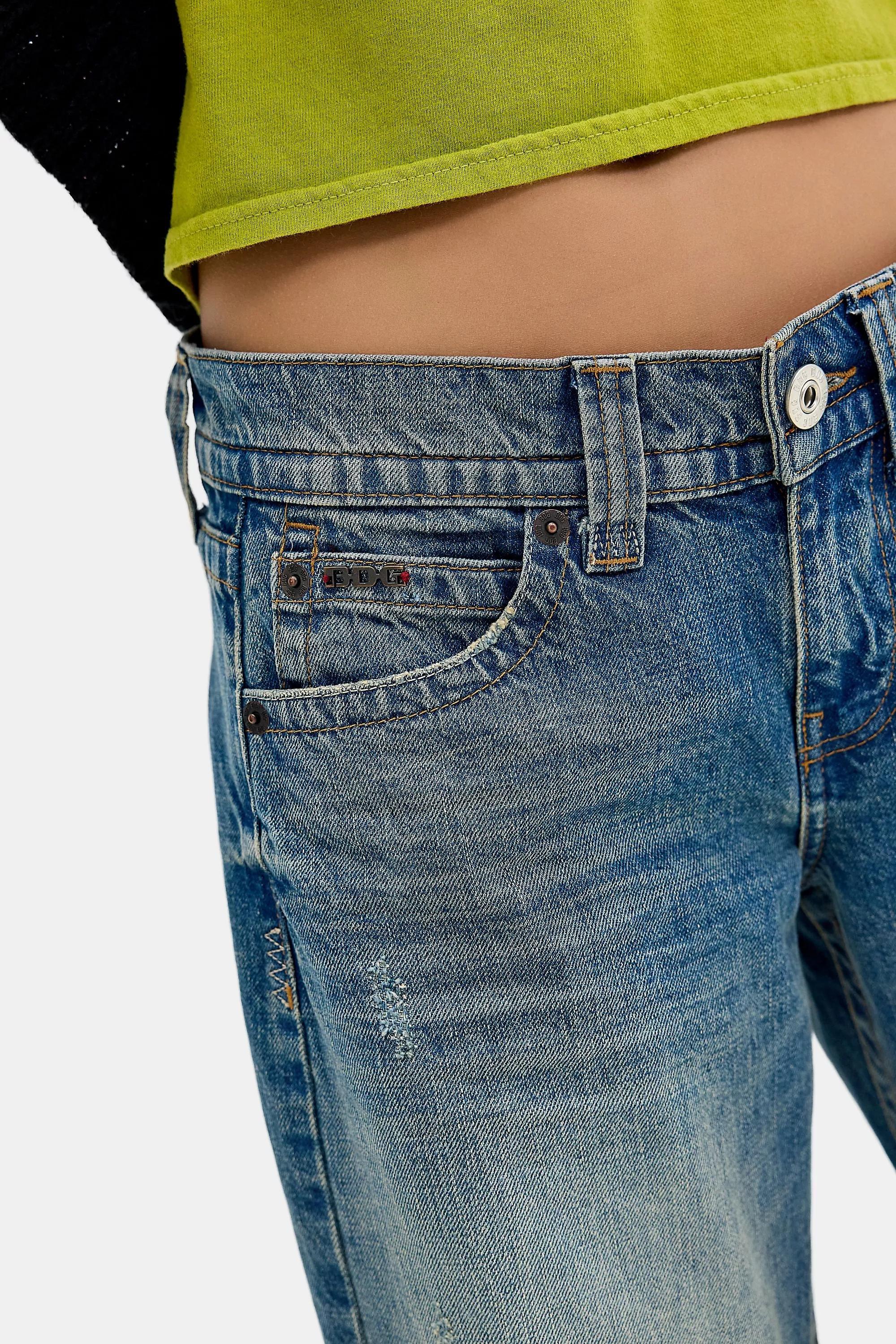 BDG Kayla Lowrider Jeans, Blue, A301_0755, large image number 2