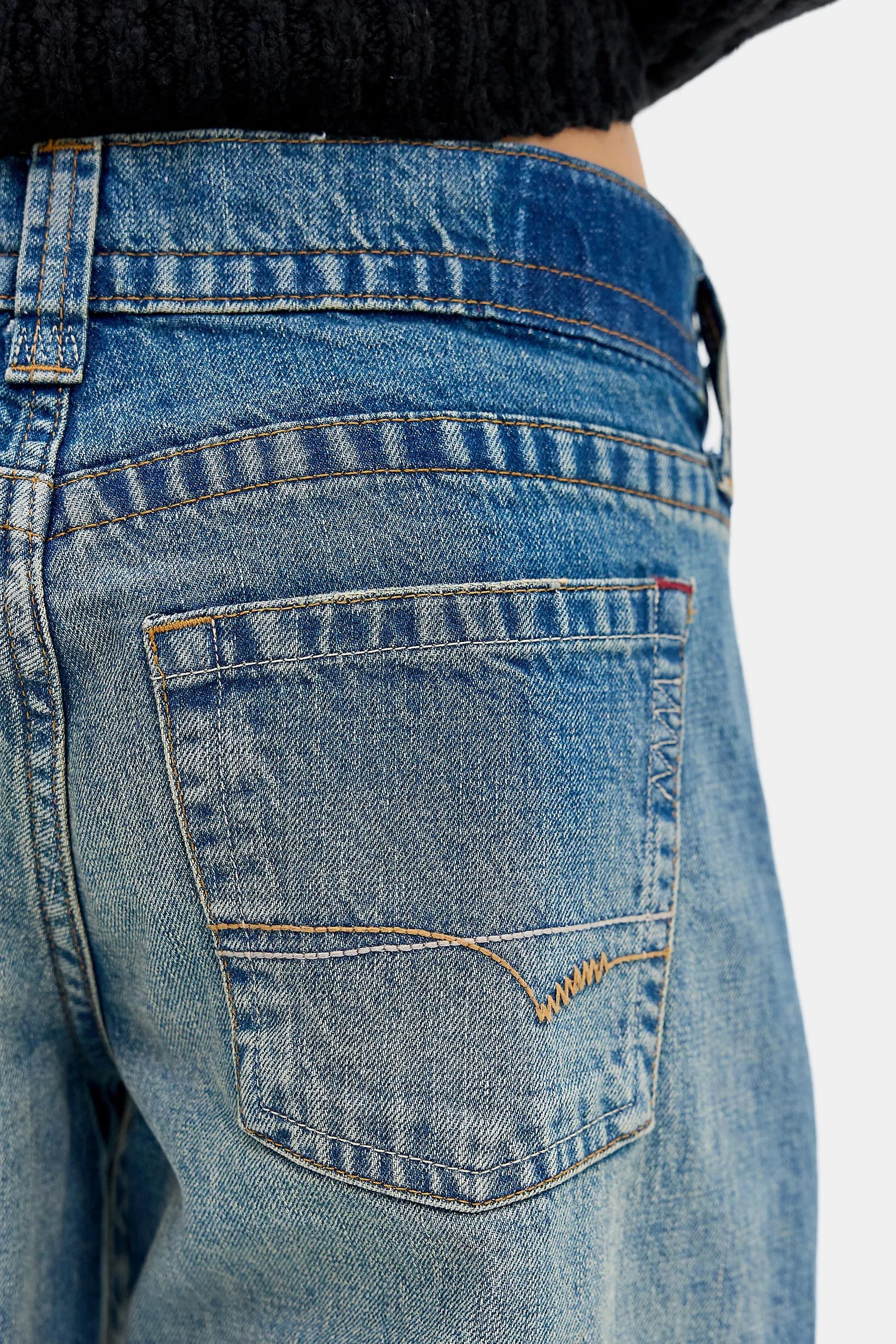 BDG Kayla Lowrider Jeans, Blue, A301_0755, large image number 4