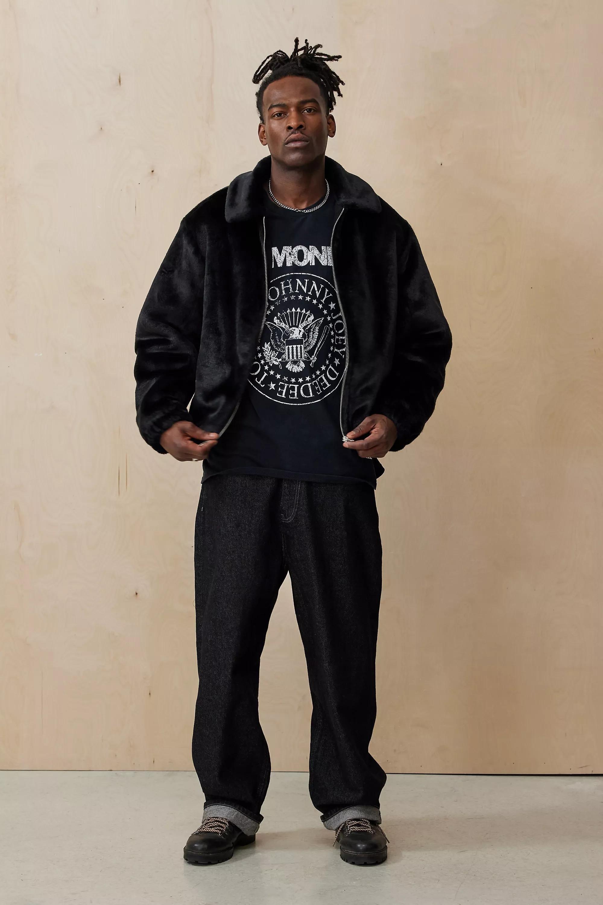 Black UO Ramones T-Shirt, , large image number 2