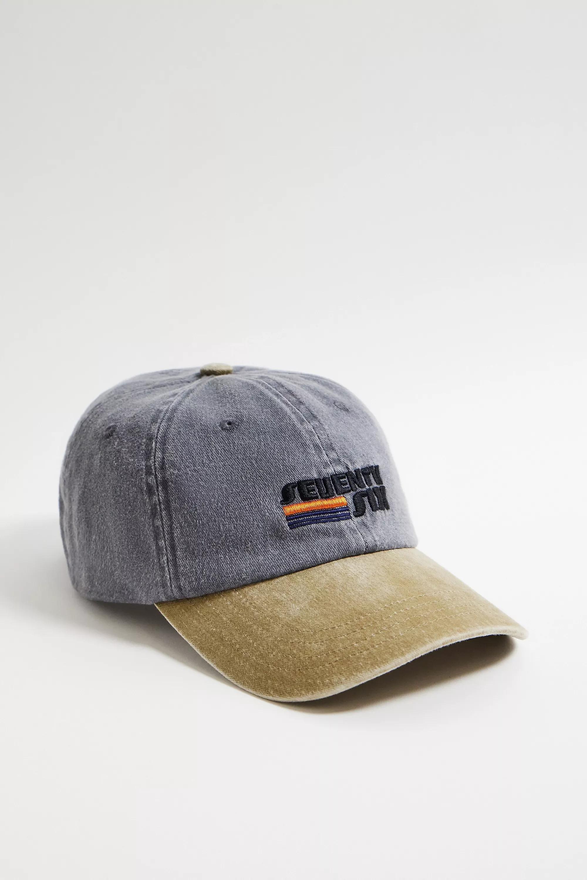 Grey Uo Seventy Six Embroidered Cap, GREY, large image number 1