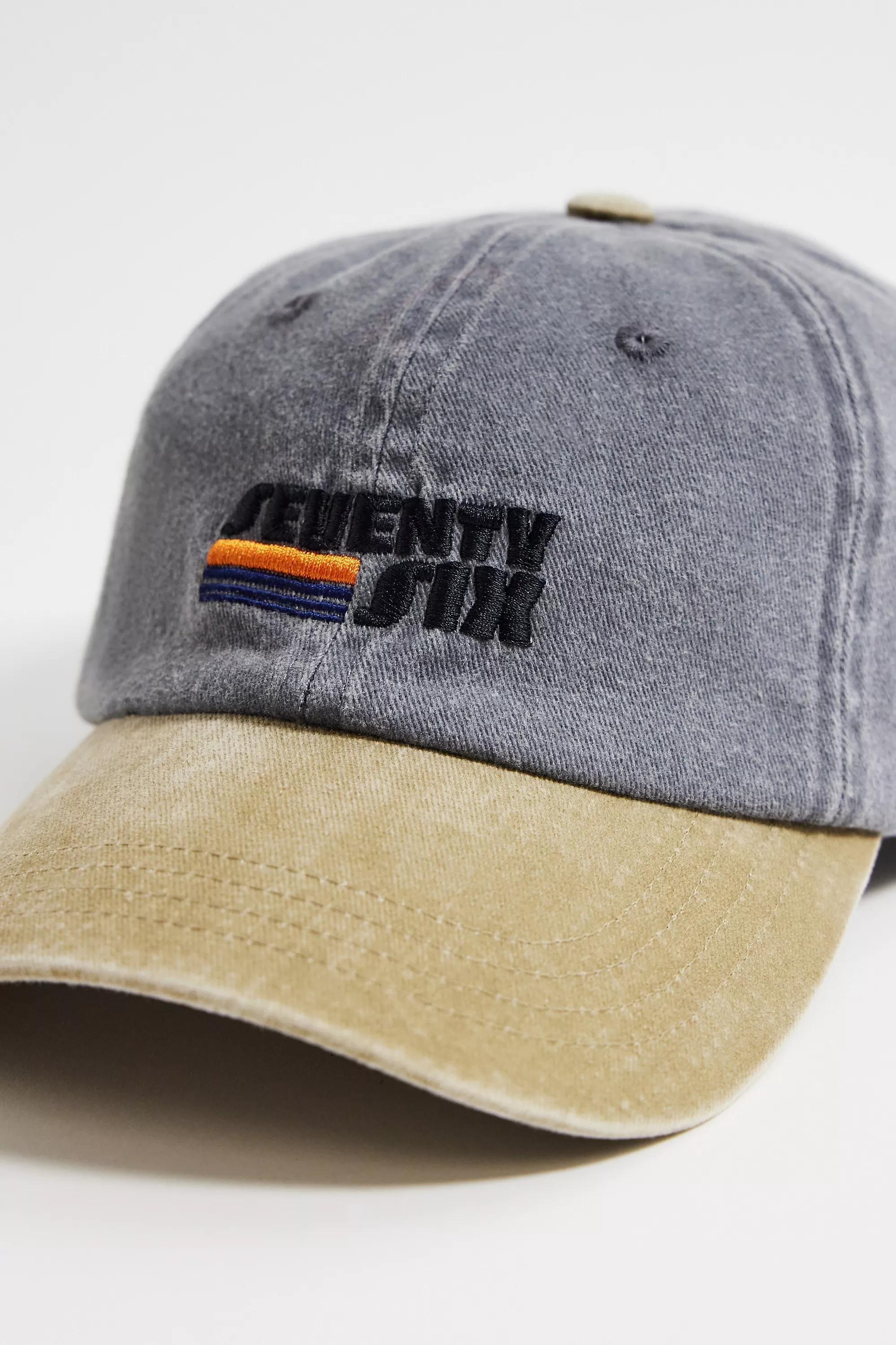 Grey Uo Seventy Six Embroidered Cap, GREY, large image number 2