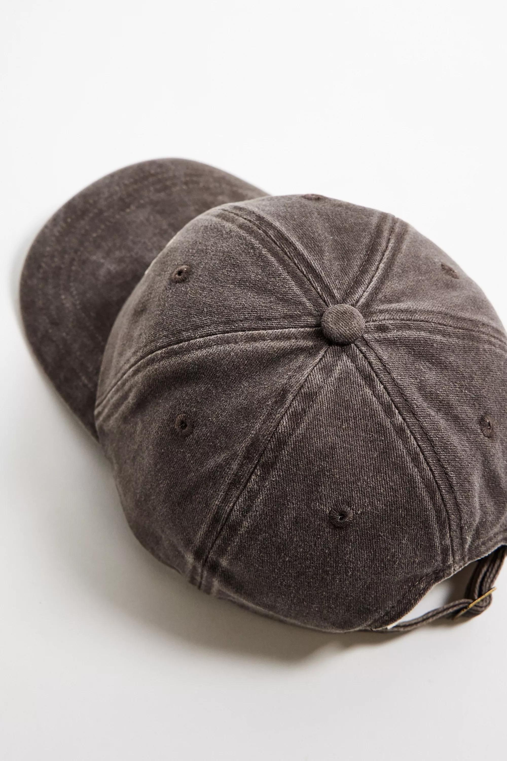 Brown Uo Seventy Six Embroidered Cap, BRN, large image number 3