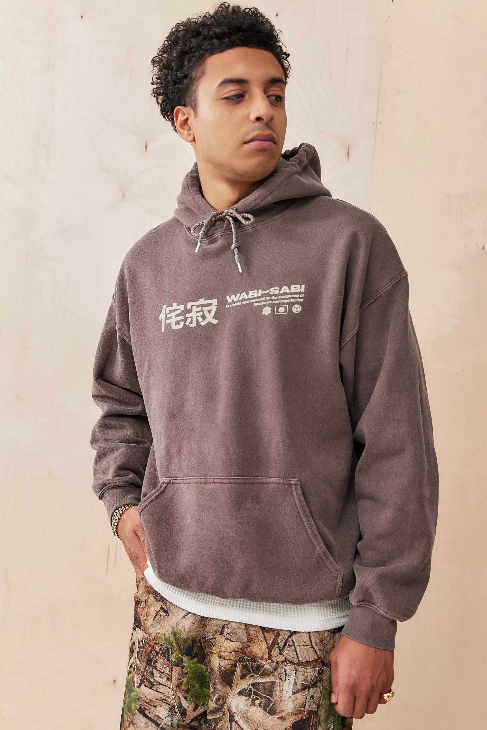Brown Uo Wabi Sabi Hoodie, , large image number 3
