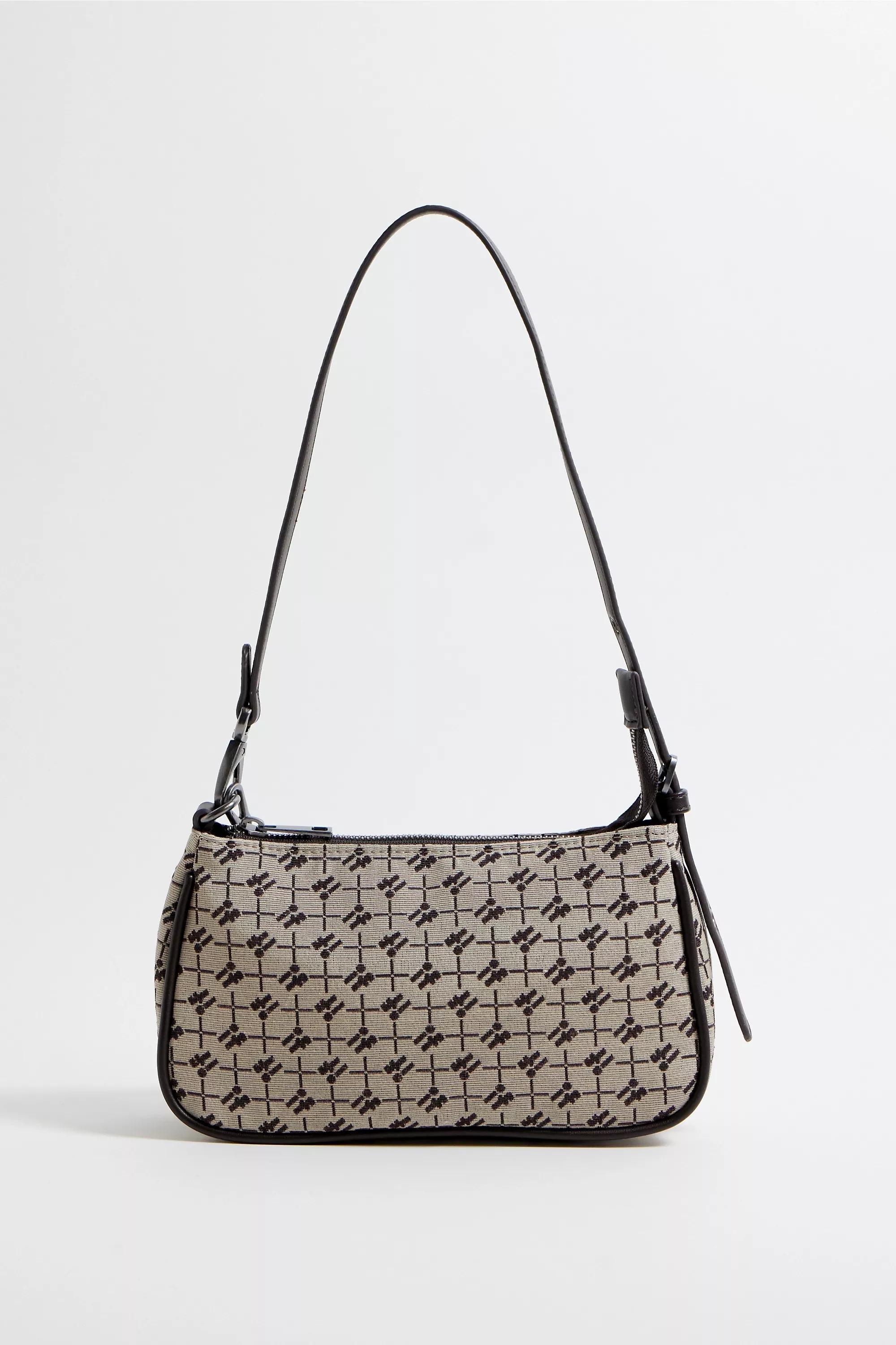 Brown UO Monogram Shoulder Bag, BRN, large image number 4