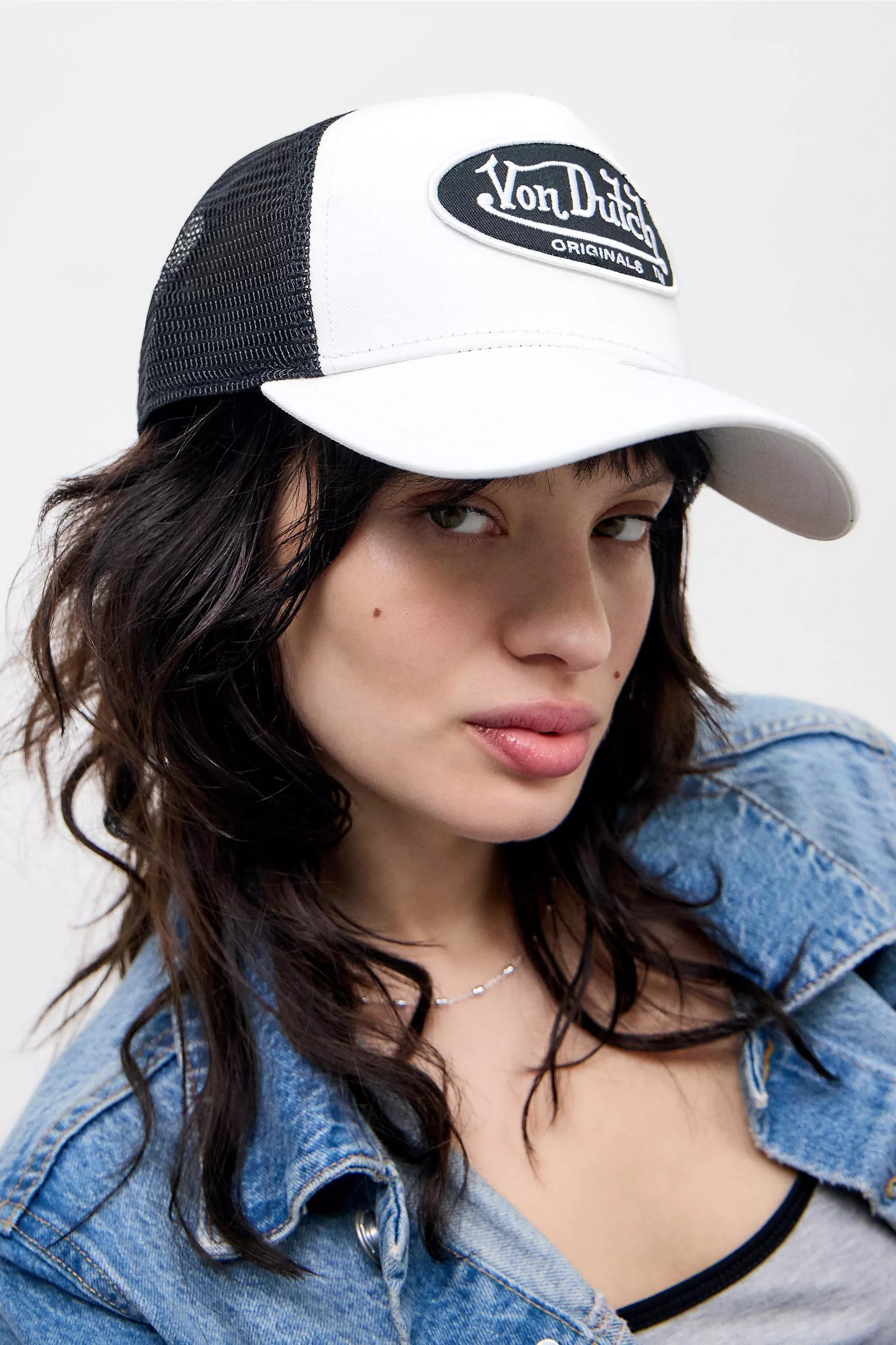 White Von Dutch Boston Trucker Cap, WHT, large image number 0