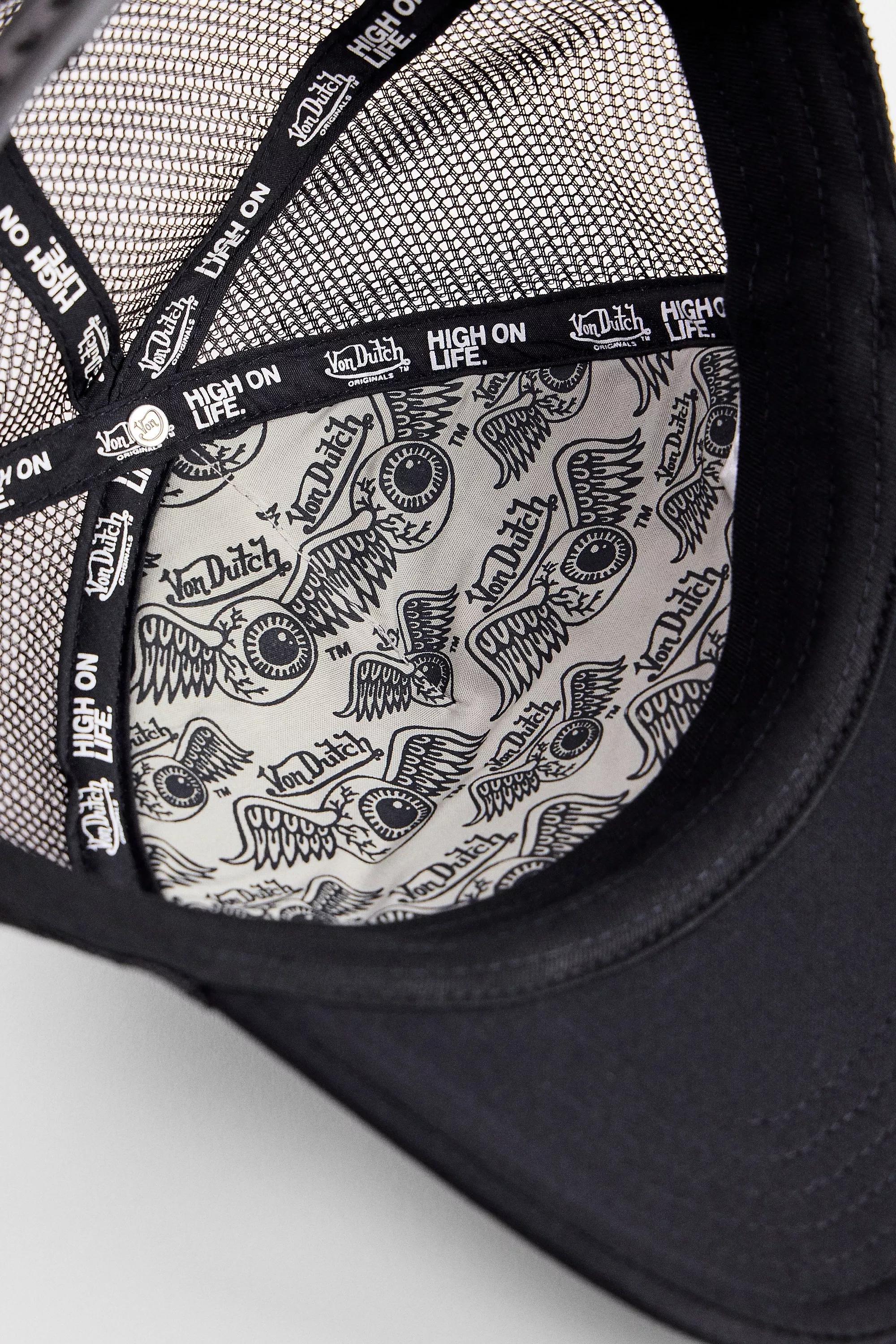 Black Tampa Trucker Cap, BLK, large image number 4