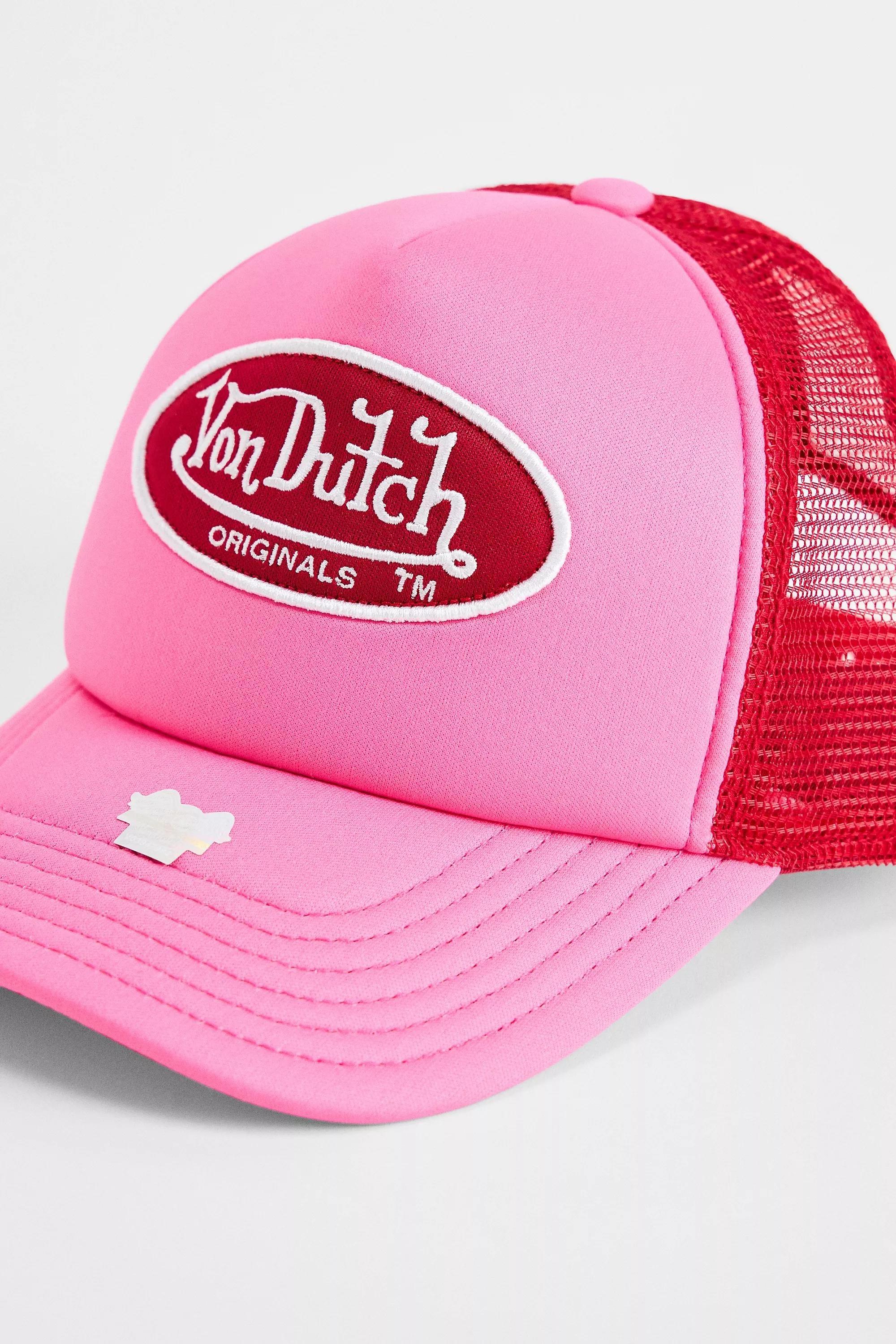 Pink Von Dutch Tampa Trucker Cap, PINK, large image number 1