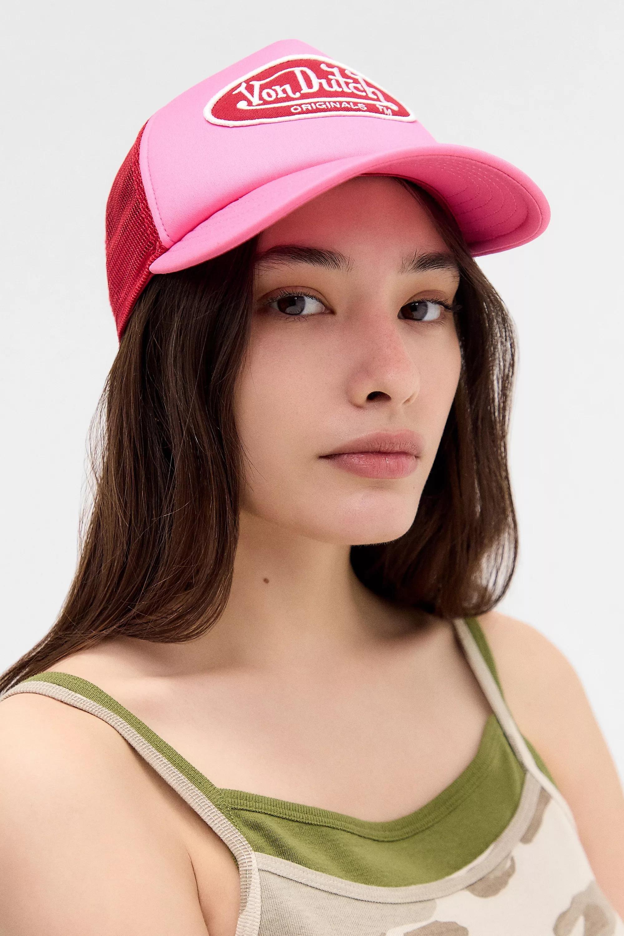 Pink Von Dutch Tampa Trucker Cap, PINK, large image number 3
