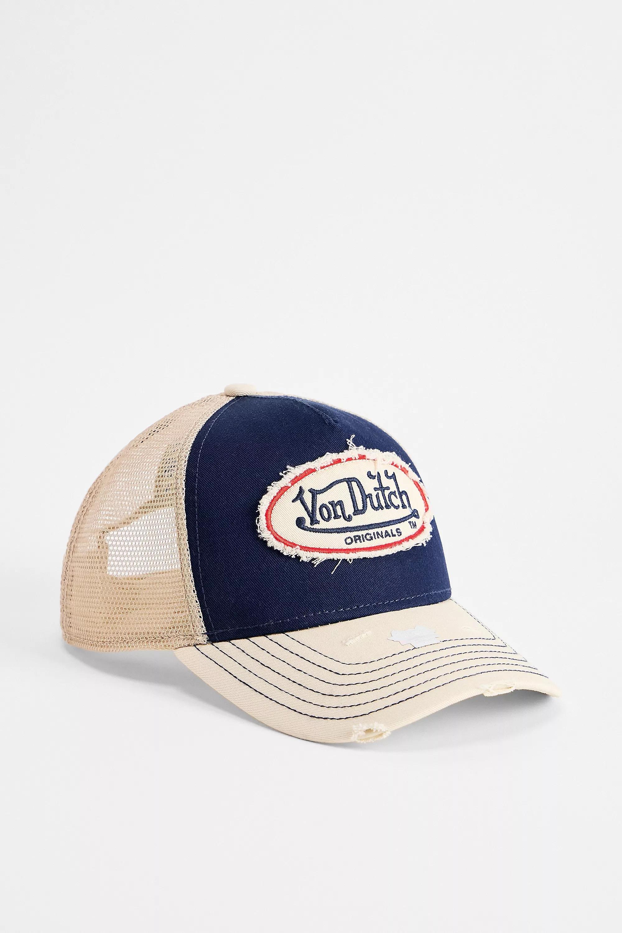Navy Von Dutch Exclusive Trucker Cap, NAVY, large image number 1
