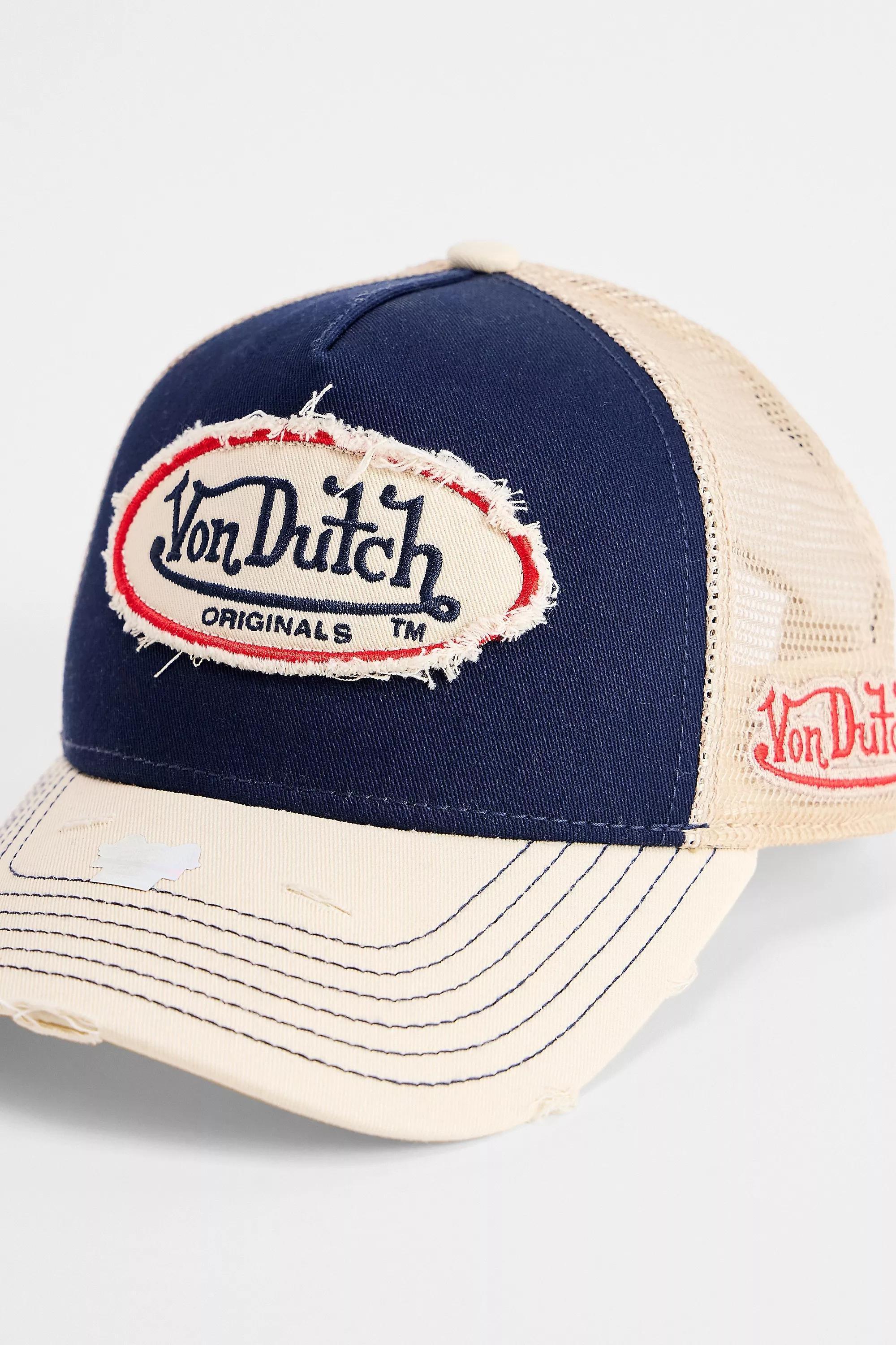 Navy Von Dutch Exclusive Trucker Cap, NAVY, large image number 2