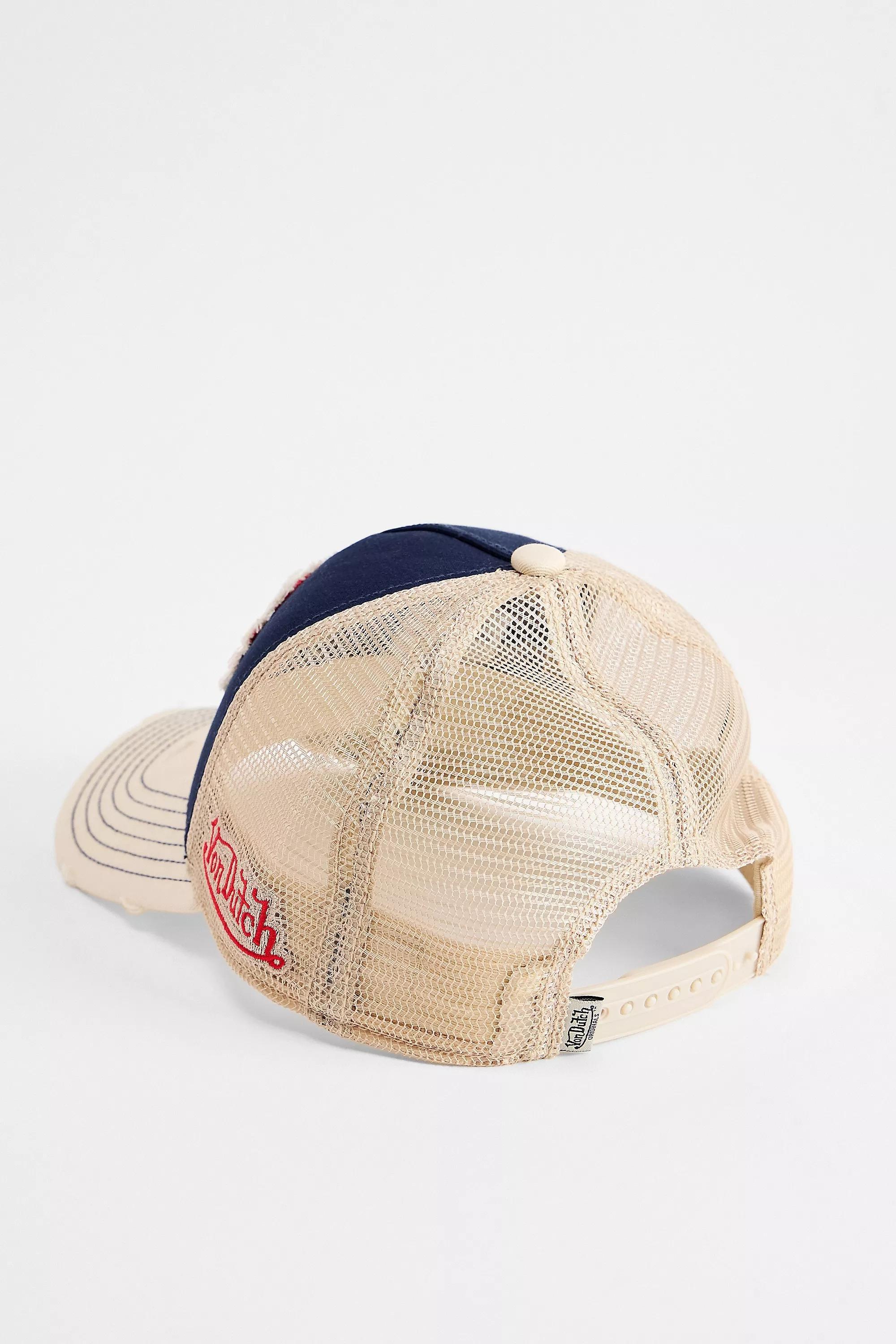 Navy Von Dutch Exclusive Trucker Cap, NAVY, large image number 3
