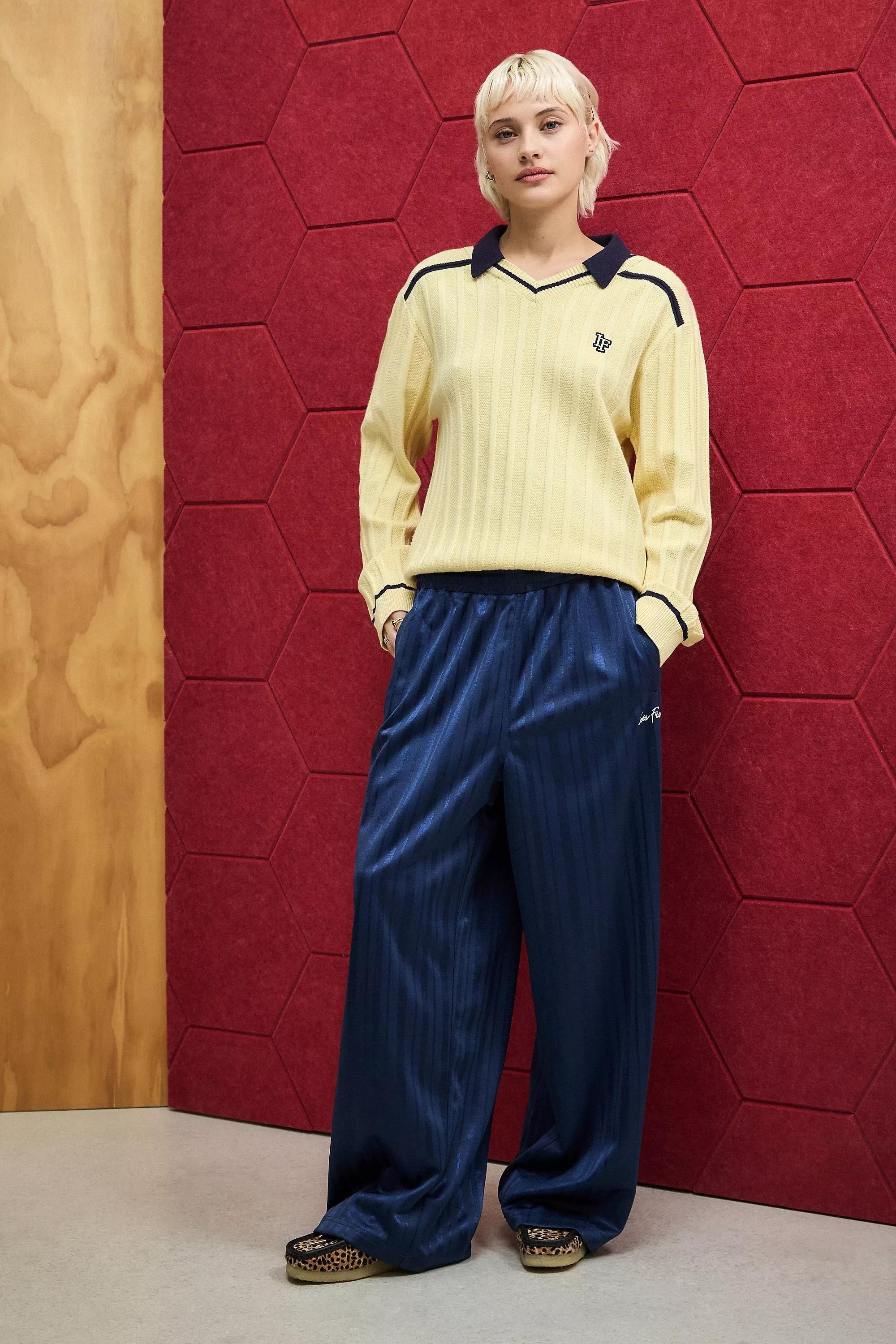 Navy Iets Frans... Shadow Stripe Harri Joggers, , large image number 1