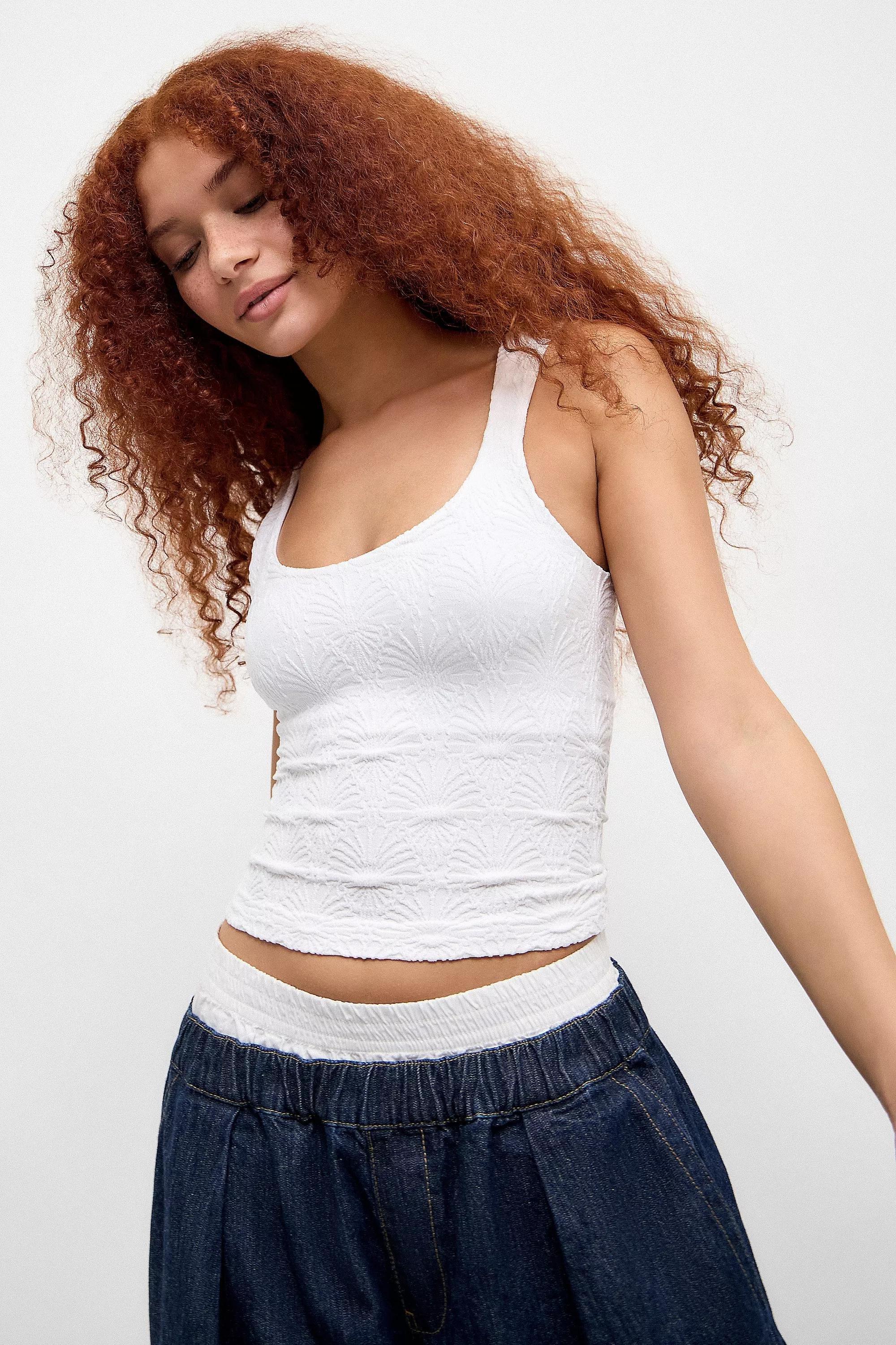 White Out From Under Ray Tapestry Cami, , medium