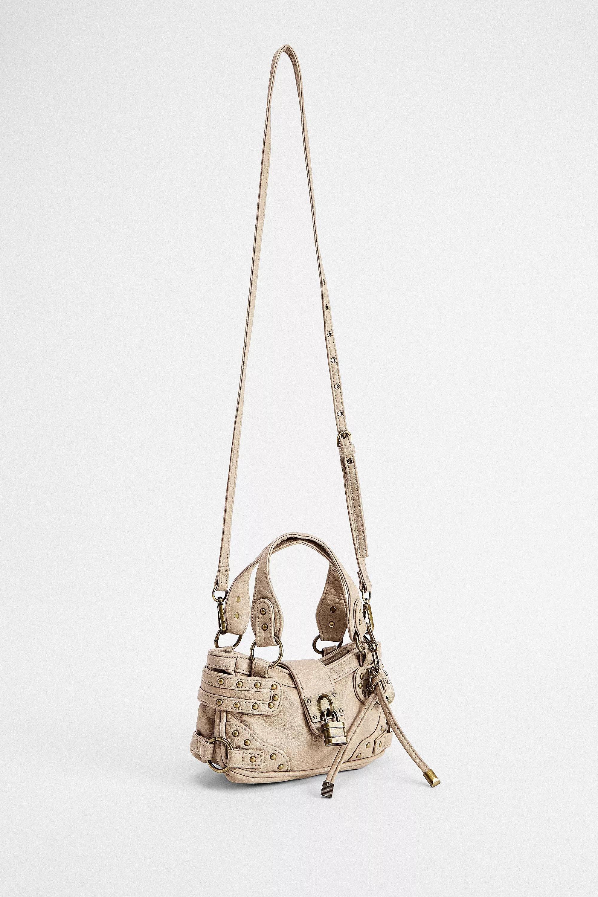 Beige Mini Louis Crossbody Bag, NEUTR, large image number 3