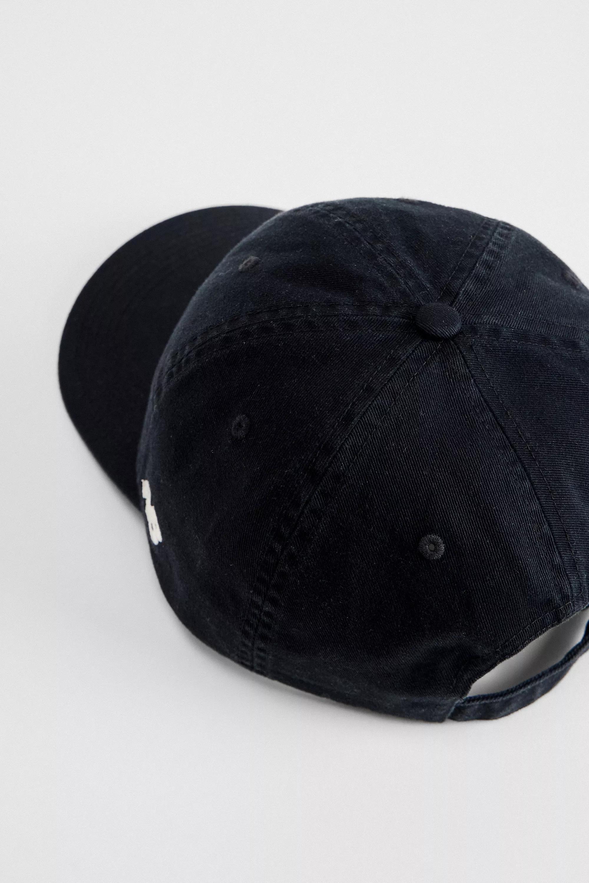 Black New Balance The Intelligent Choice Cap, BLK, large image number 3