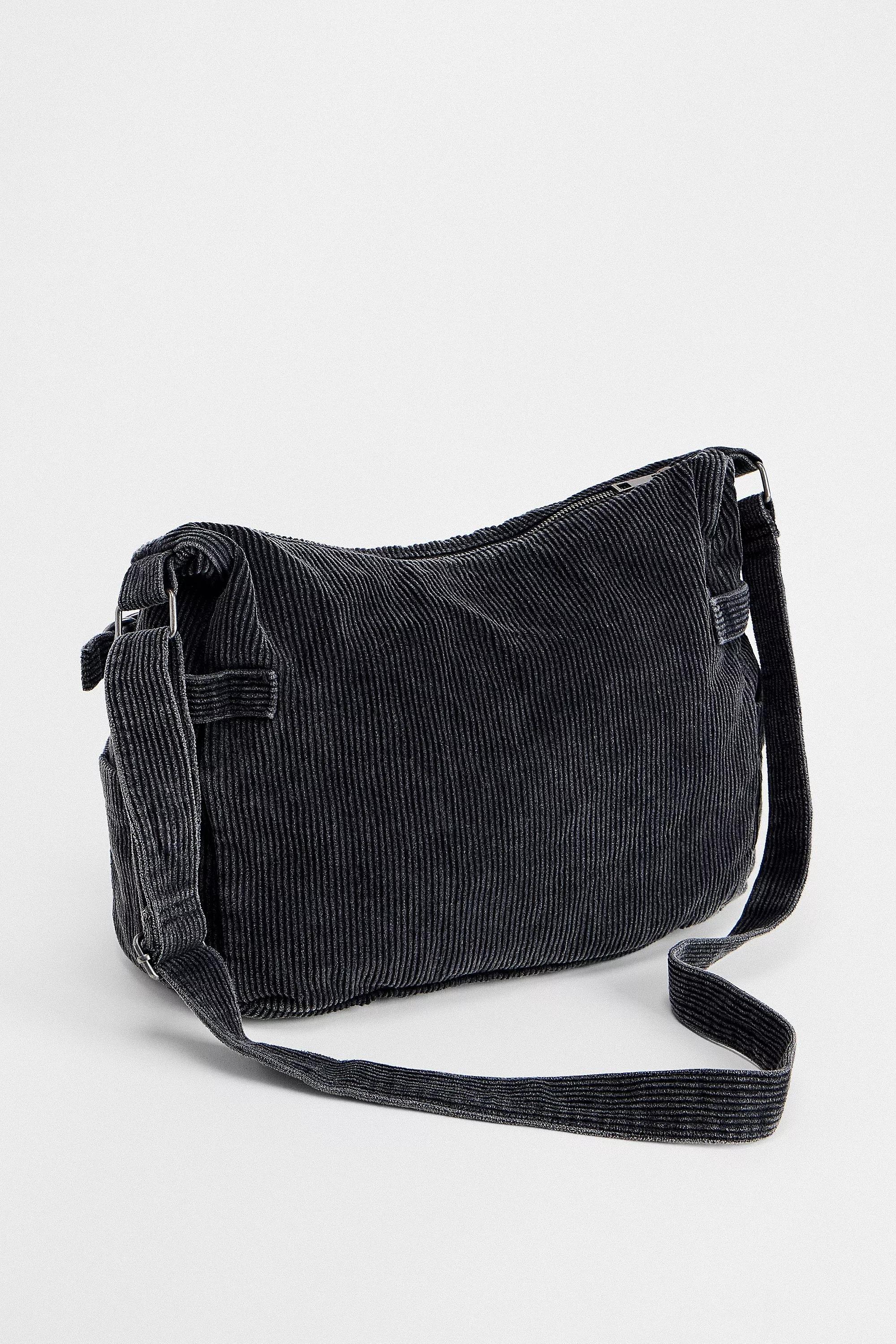 UO Textured Handmade Sling Bag, BLK, large image number 4