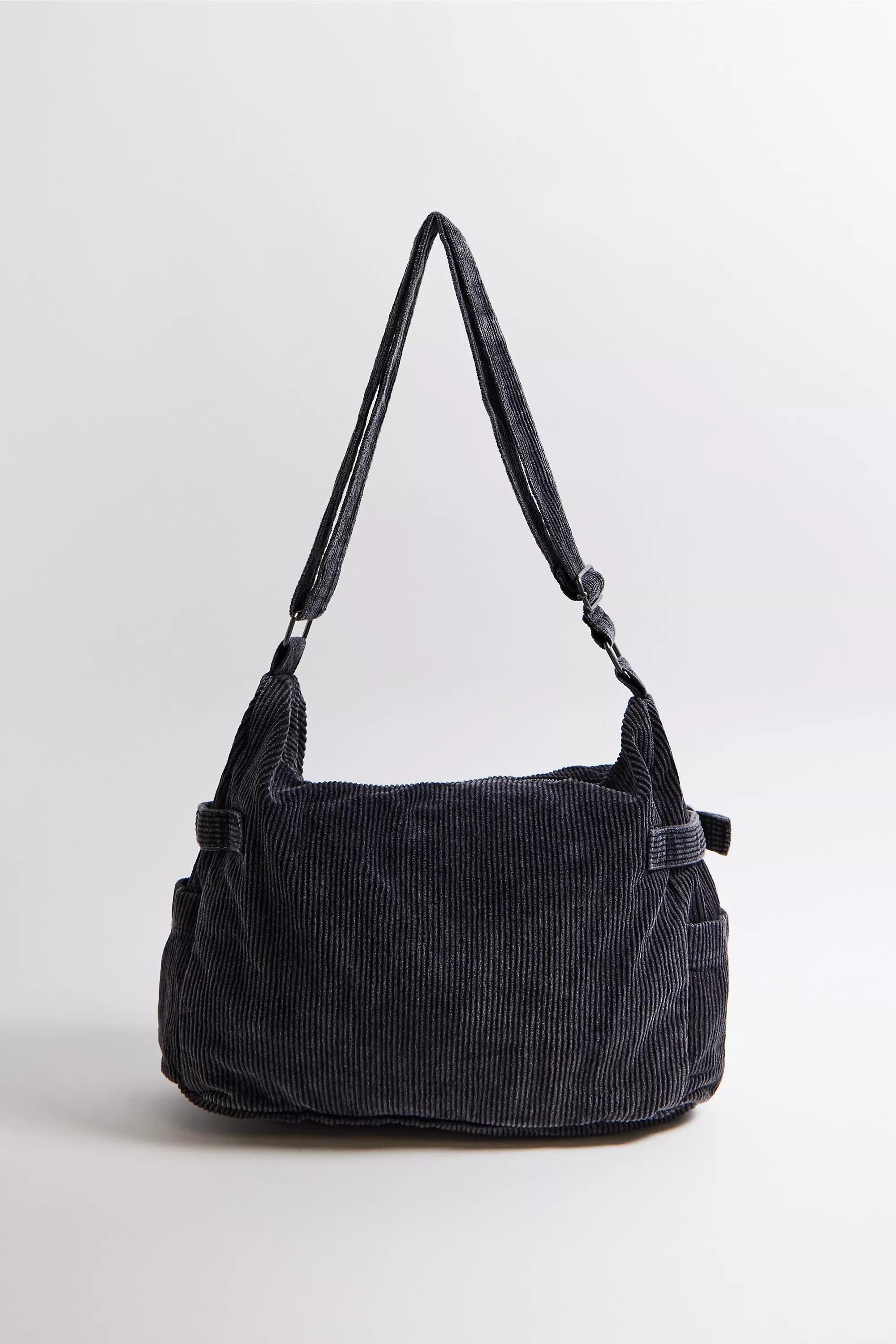 UO Textured Handmade Sling Bag, BLK, large image number 5