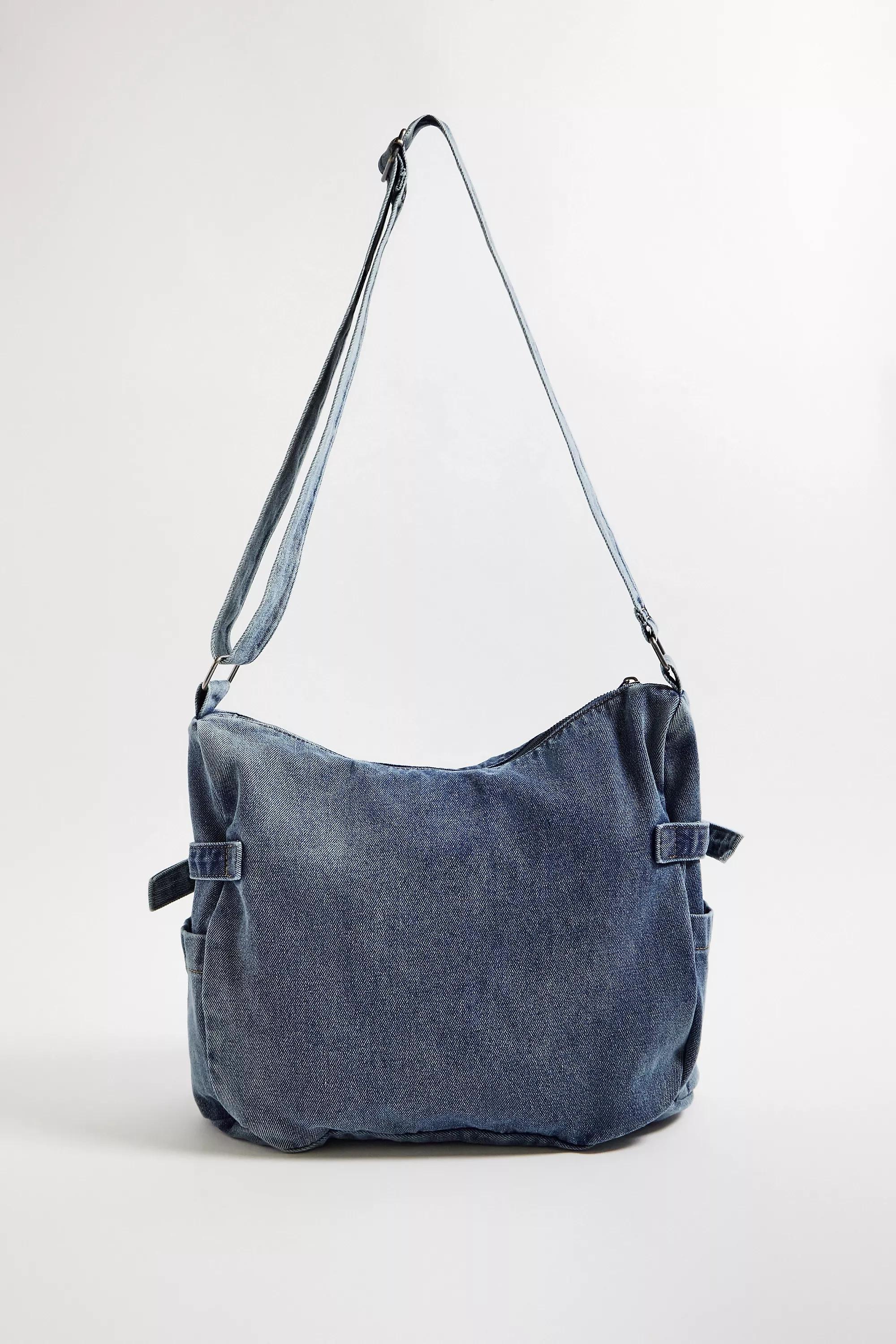 UO Denim Sling Bag, DENIM L, large image number 3