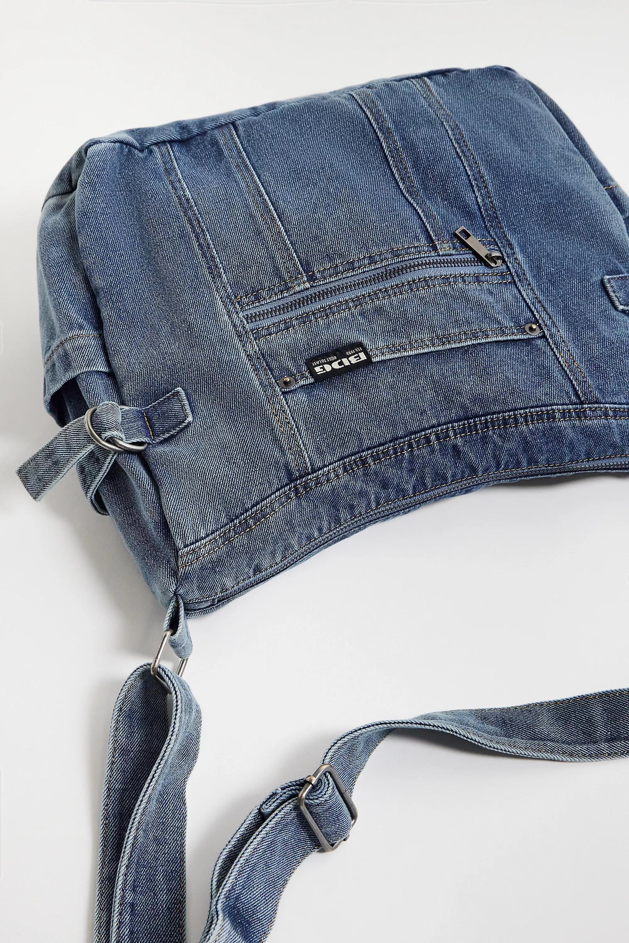 UO Denim Sling Bag, DENIM L, large image number 4
