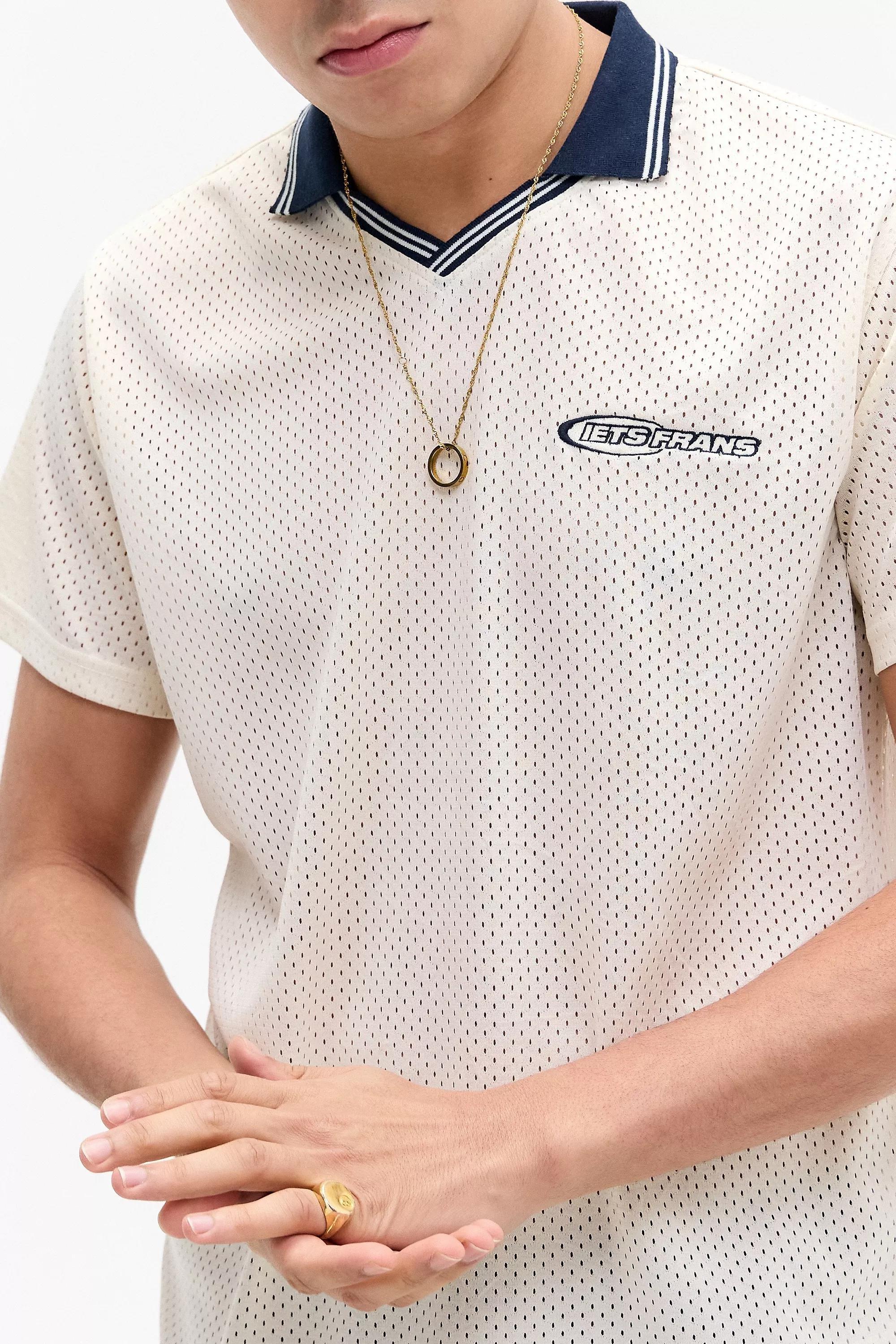 White Iets Frans... White Airtex Short Sleeve T-Shirt, , large image number 2