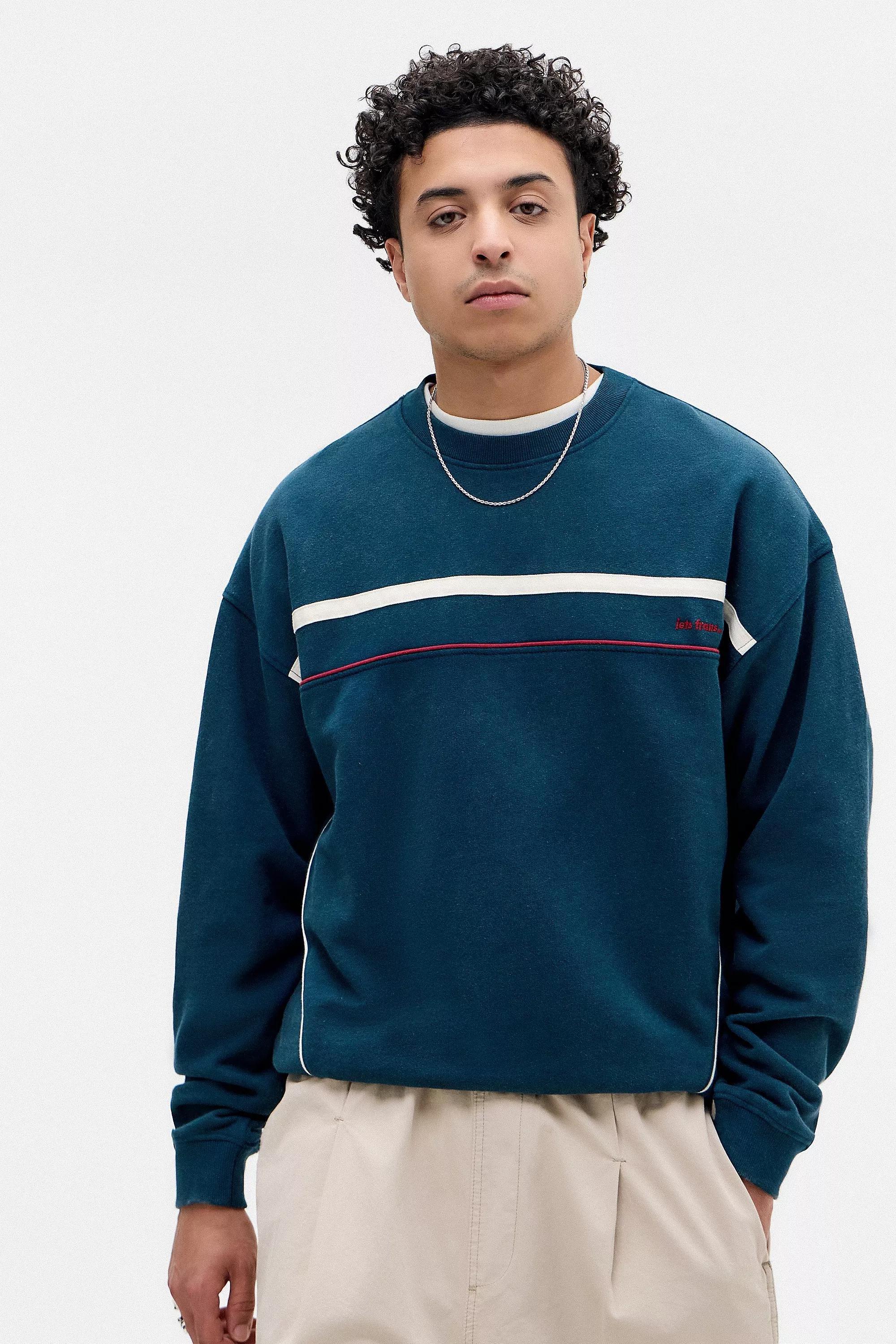 Blue Iets Frans... Taped Sweatshirt, , large image number 1
