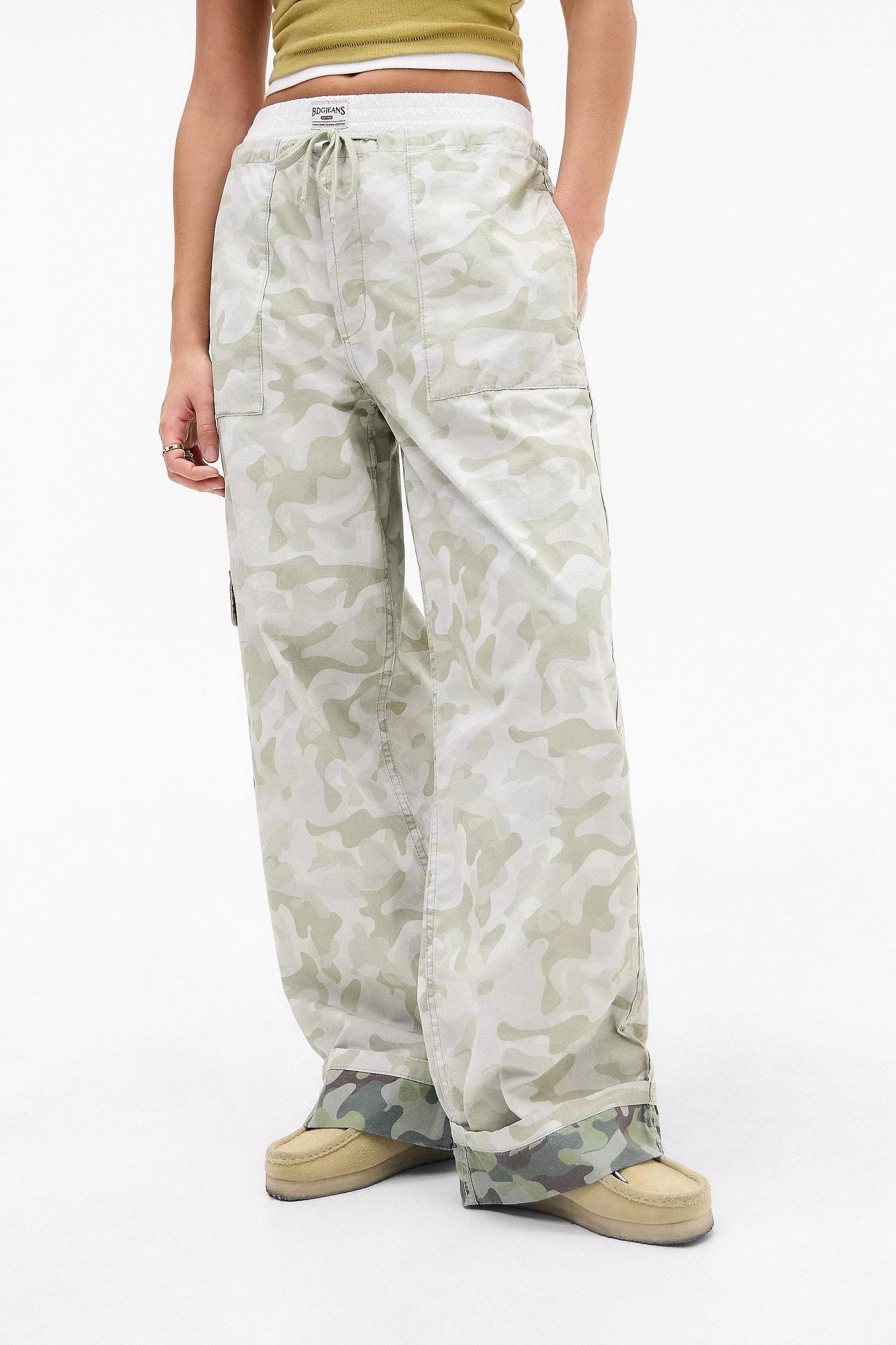 Khaki Bdg Reversible Camo Pull-On Trousers, , large image number 2