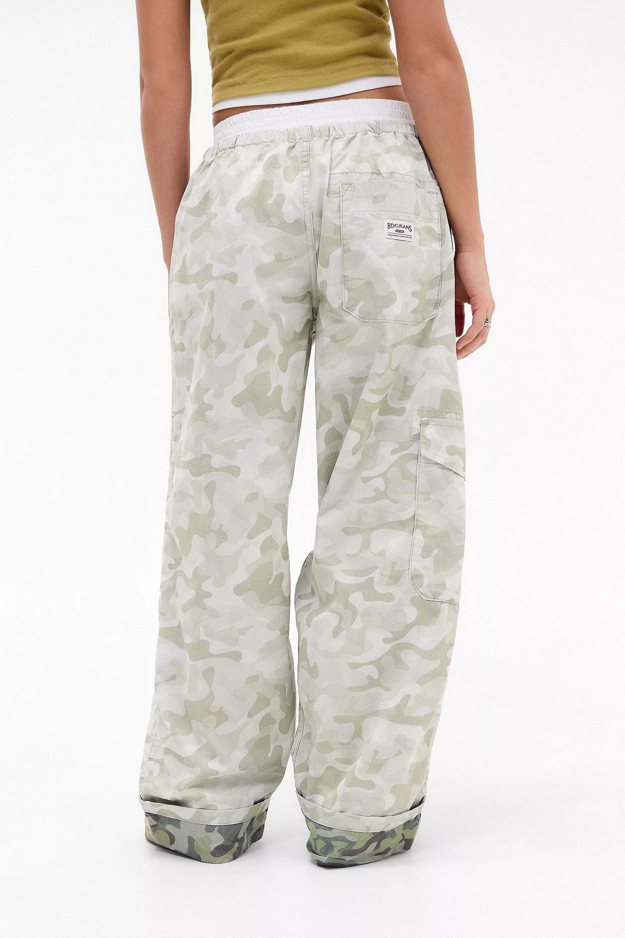Khaki Bdg Reversible Camo Pull-On Trousers, , large image number 5