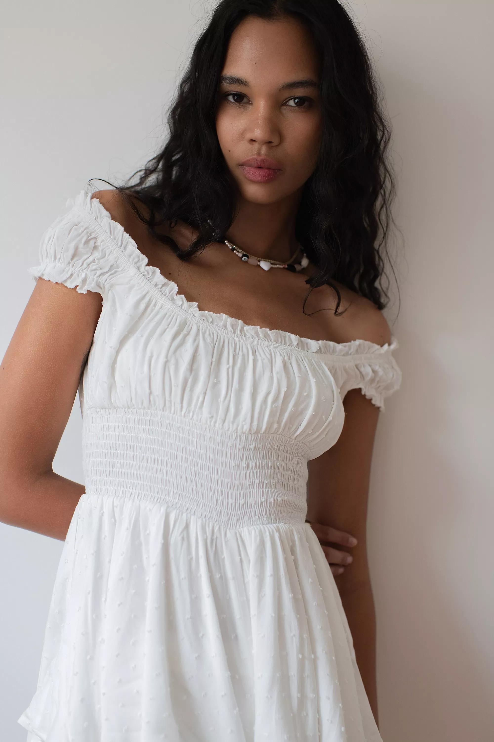 White Kimchi Blue Romper, , large image number 1