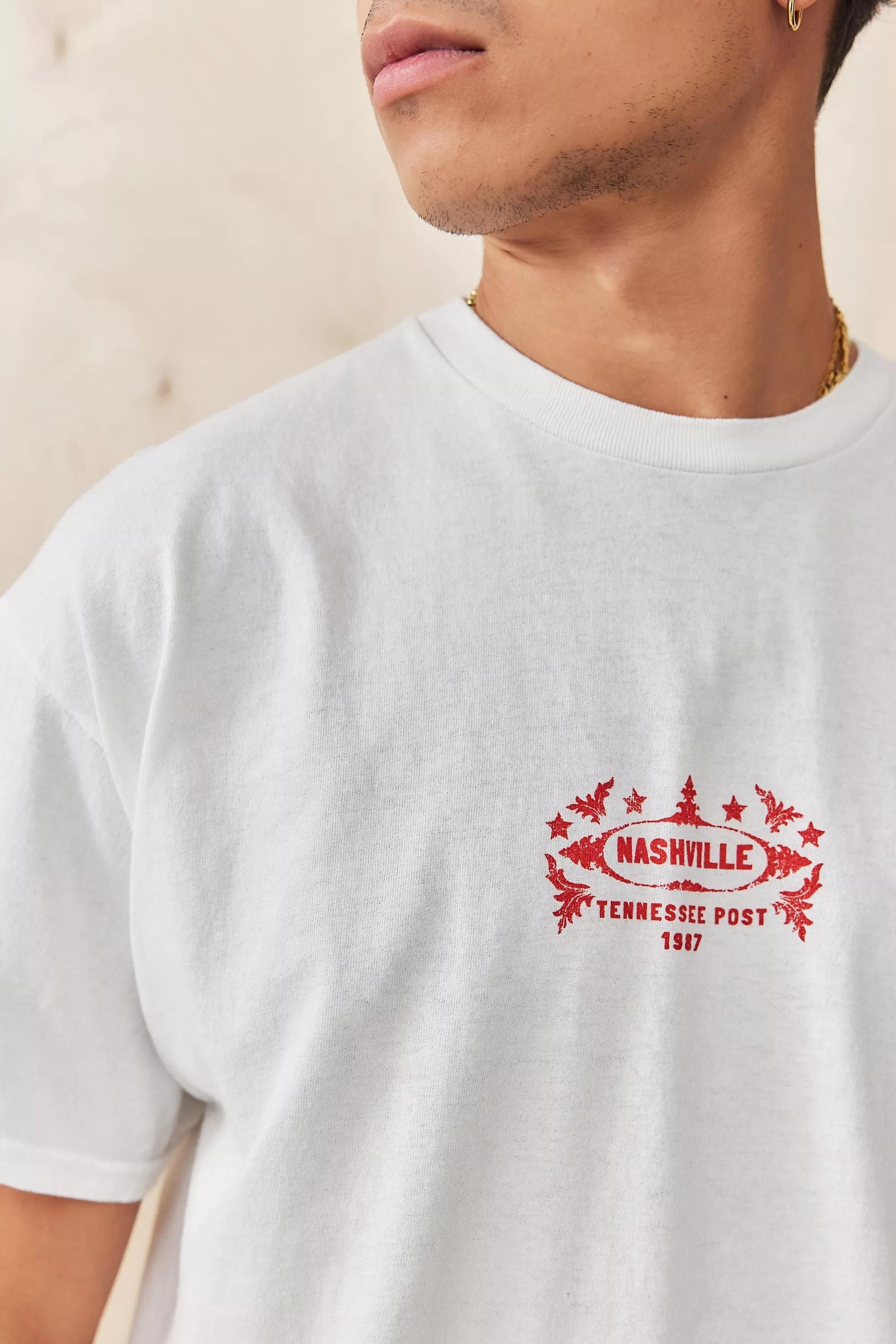 White Uo Printed T-Shirt, , large image number 1
