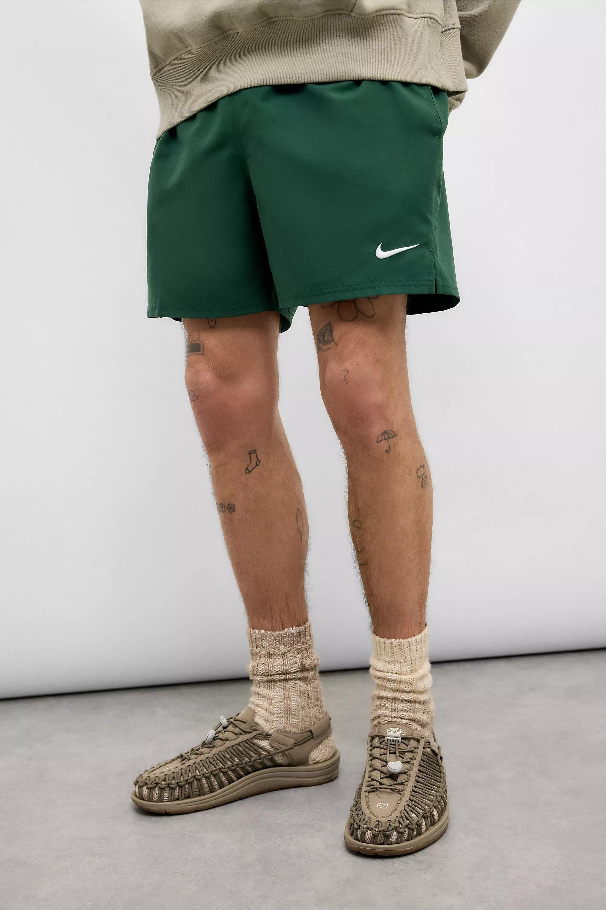 Green Nike Fir Green Swim Shorts, , medium