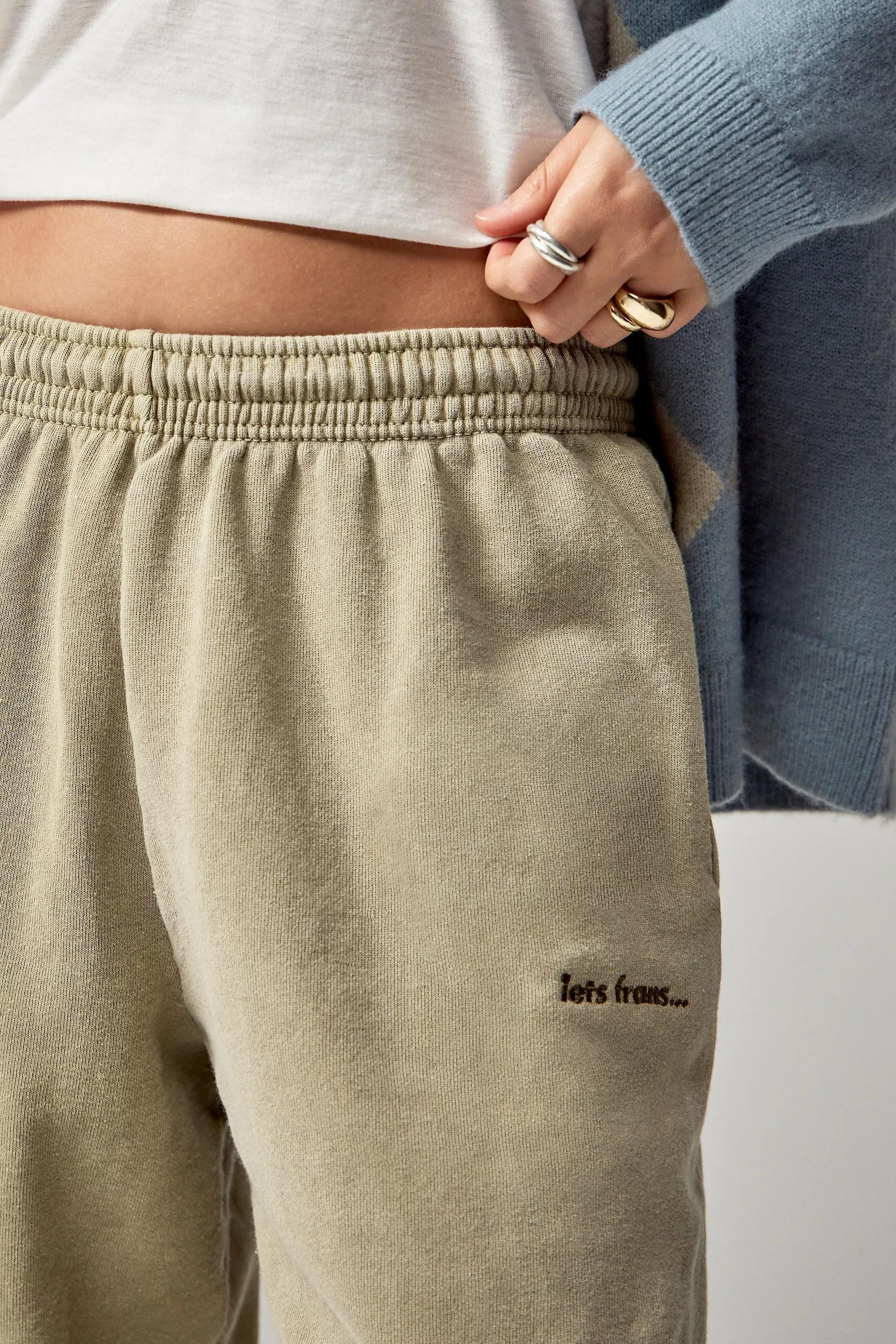 Beige Iets Frans... Light Sand Cuffed Joggers, , large image number 1