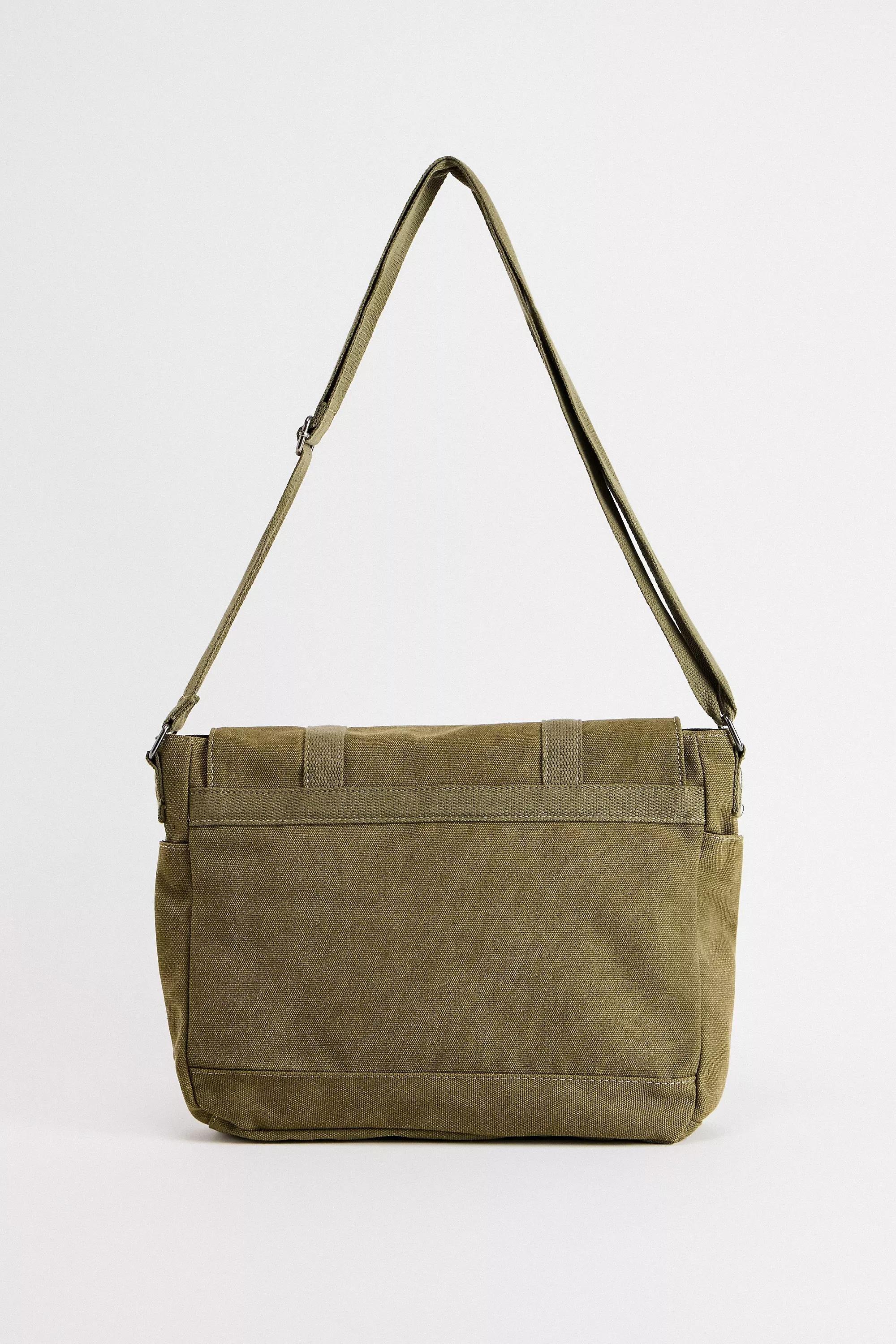 Khaki UO Messenger Bag, KHAKI, large image number 3