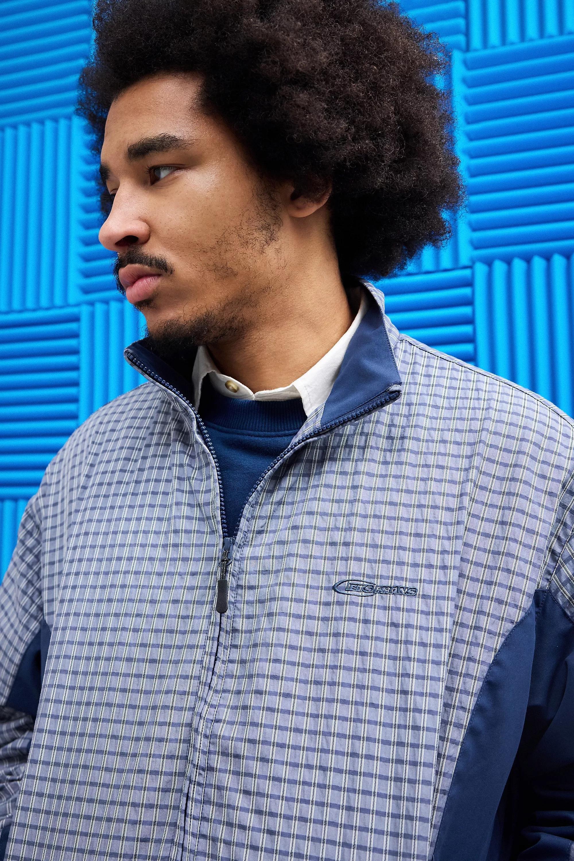 Blue Iets Frans... Check Panel Track Top, , large image number 2