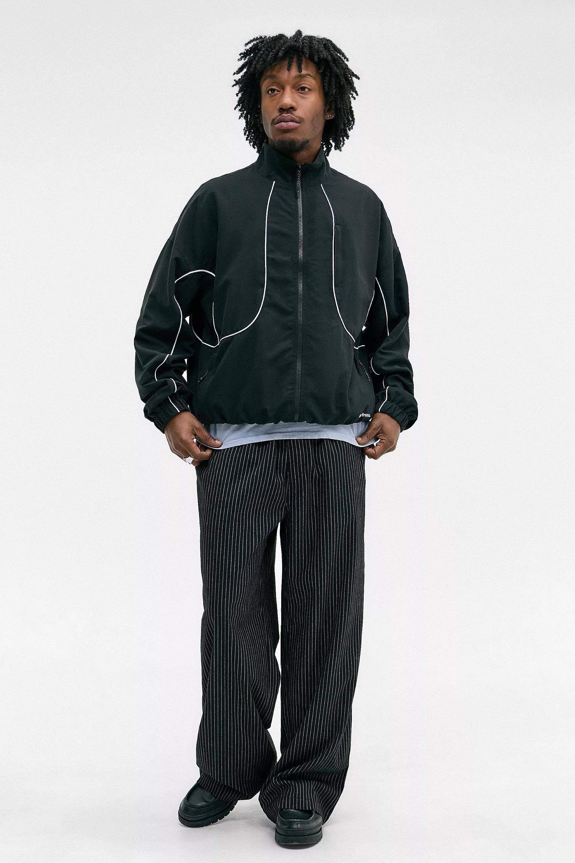 Black Iets Frans... Track Jacket, , large image number 0