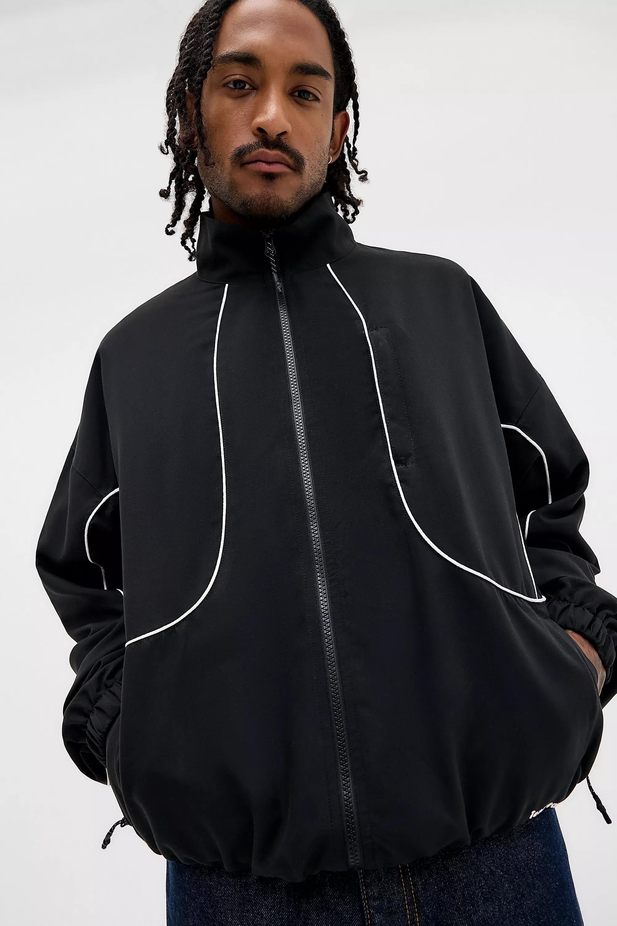 Black Iets Frans... Track Jacket, , large image number 0