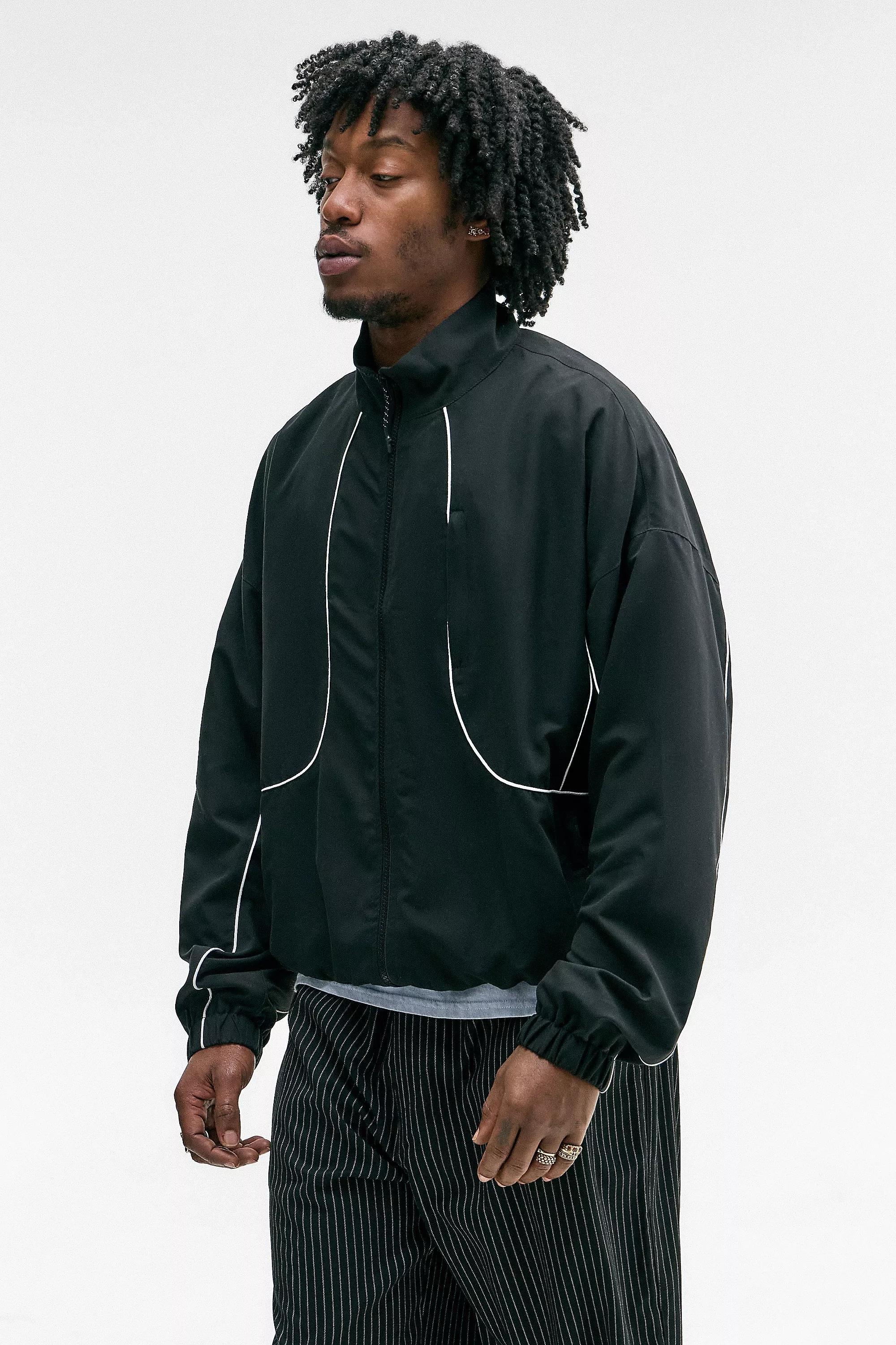 Black Iets Frans... Track Jacket, , large image number 1