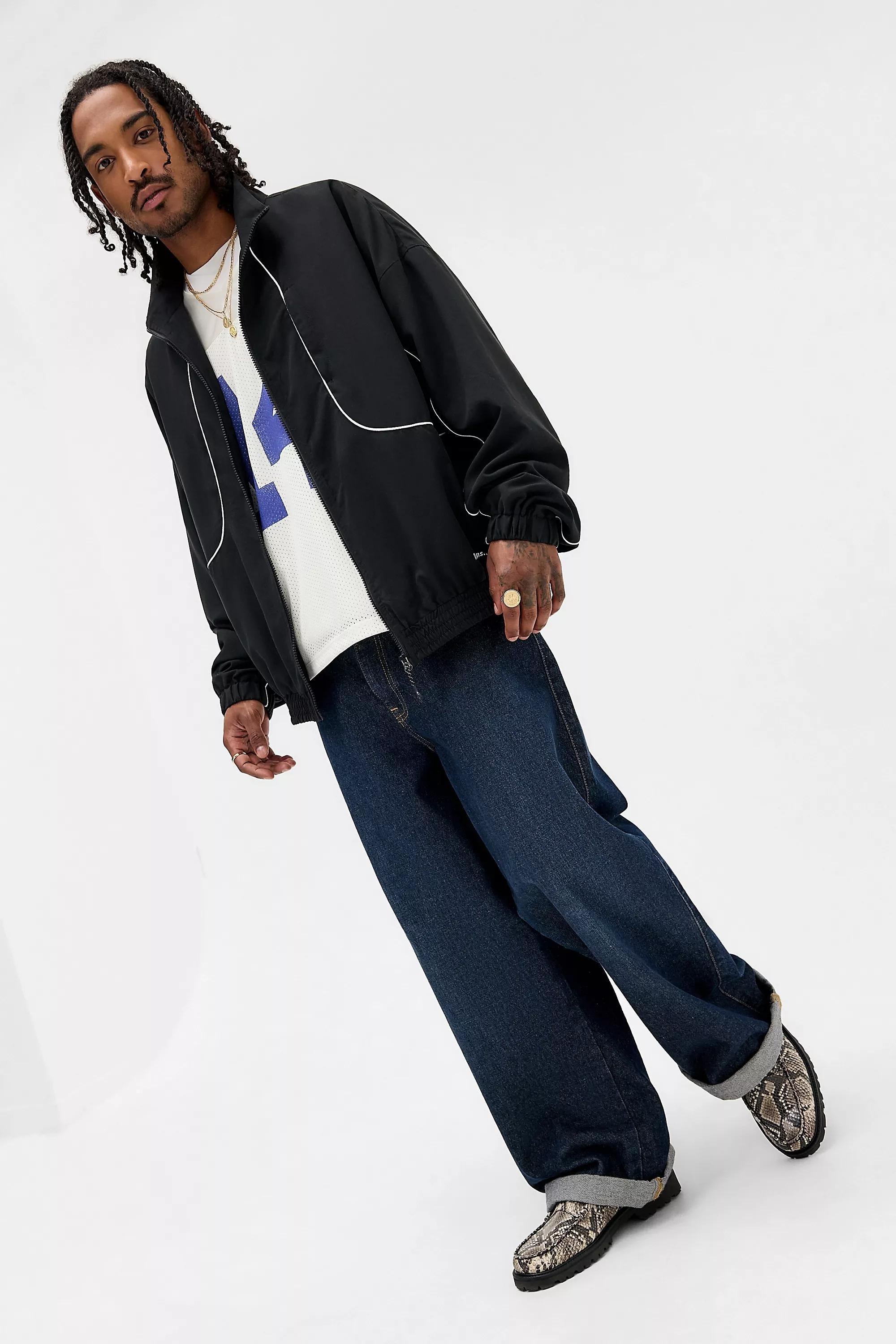 Black Iets Frans... Track Jacket, , large image number 1