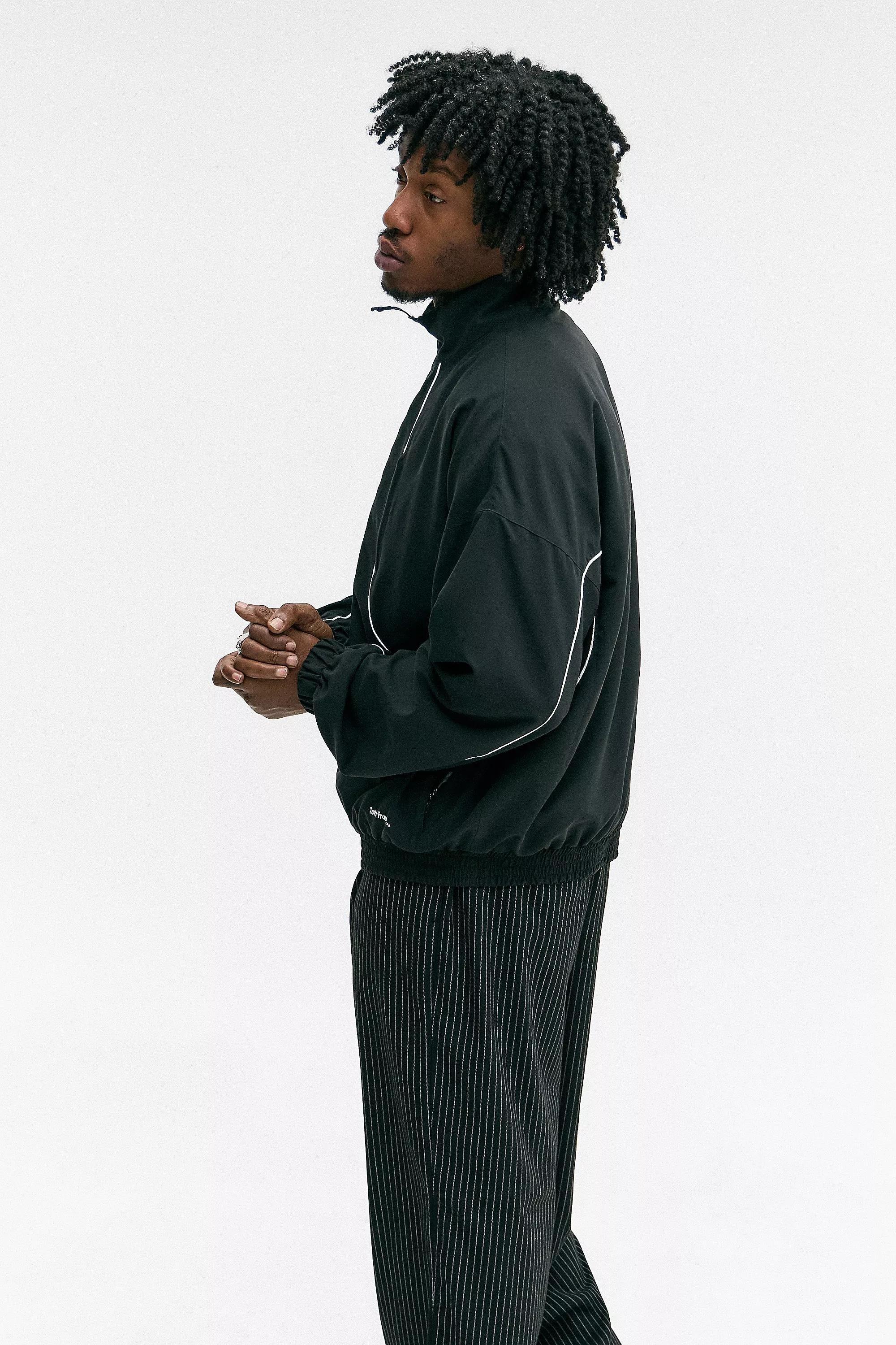 Black Iets Frans... Track Jacket, , large image number 4
