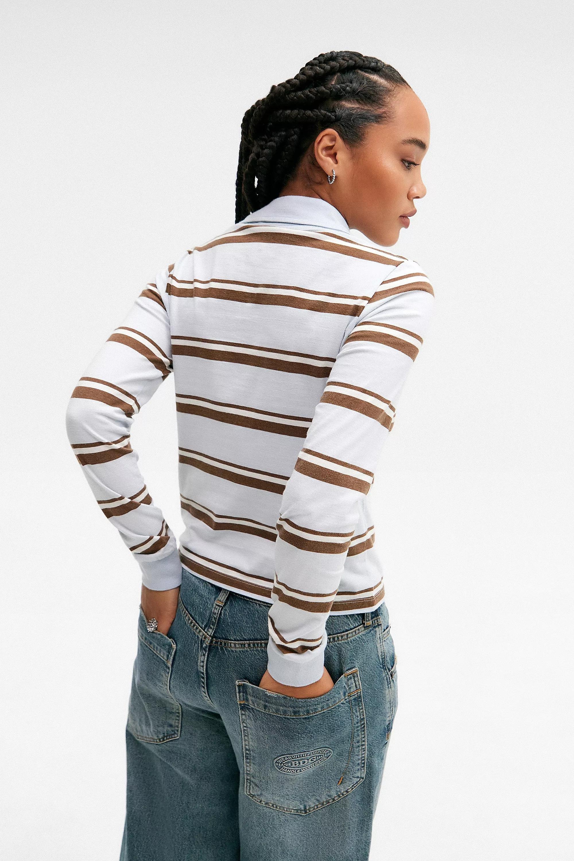 Blue Bdg Striped T-Shirt, , large image number 3
