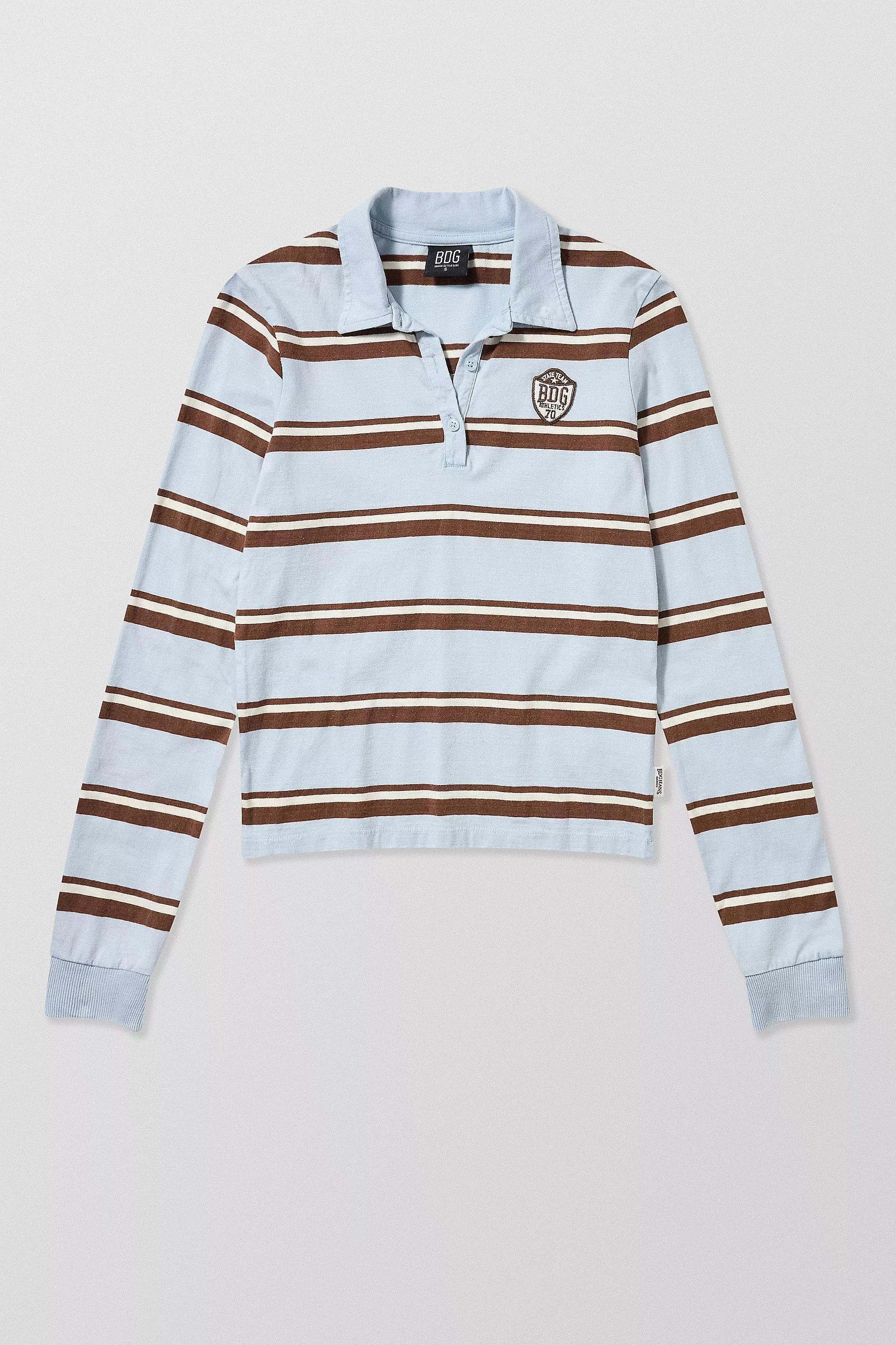Blue Bdg Striped T-Shirt, , large image number 5